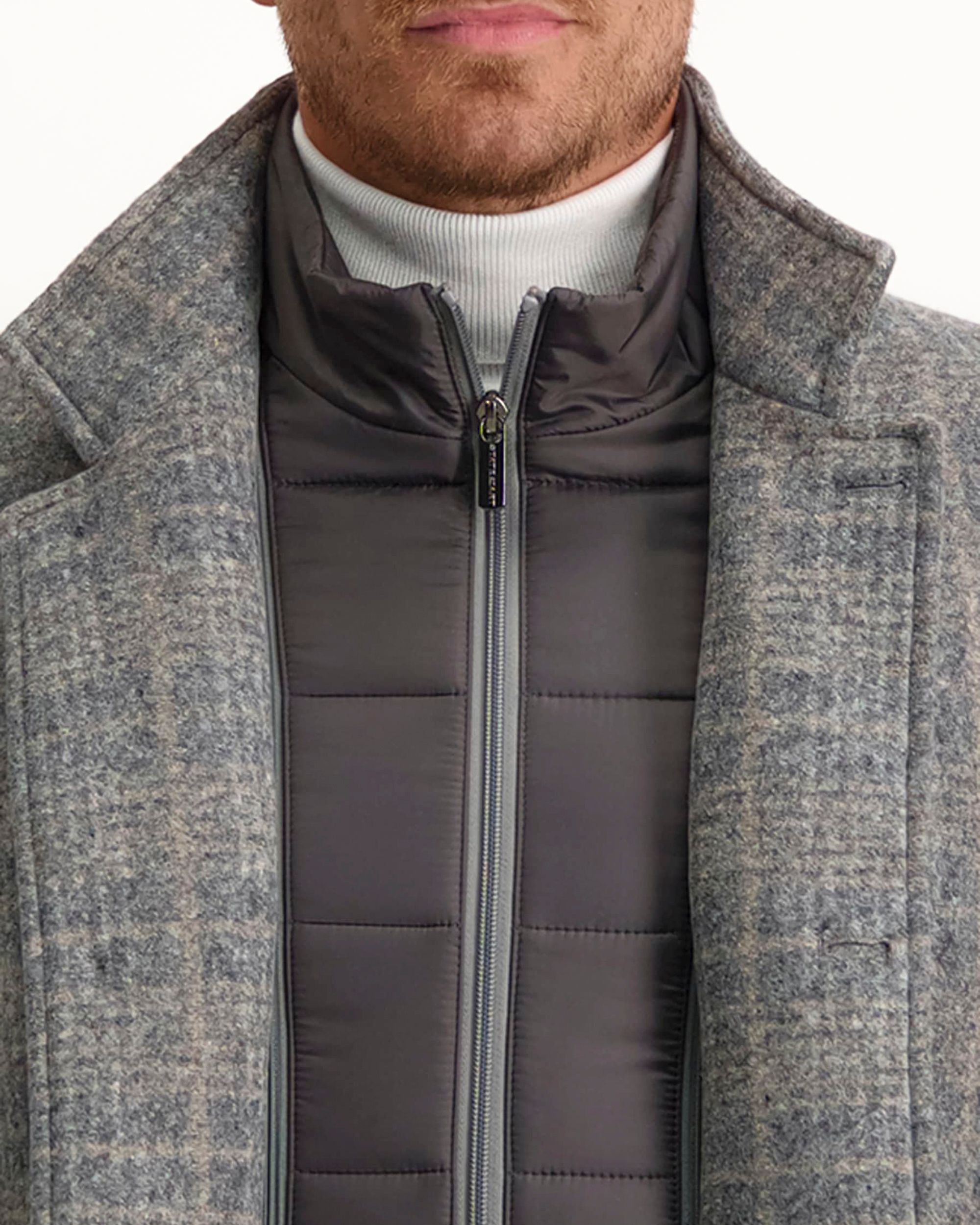 Mantel Grijs 081093-001-4XL