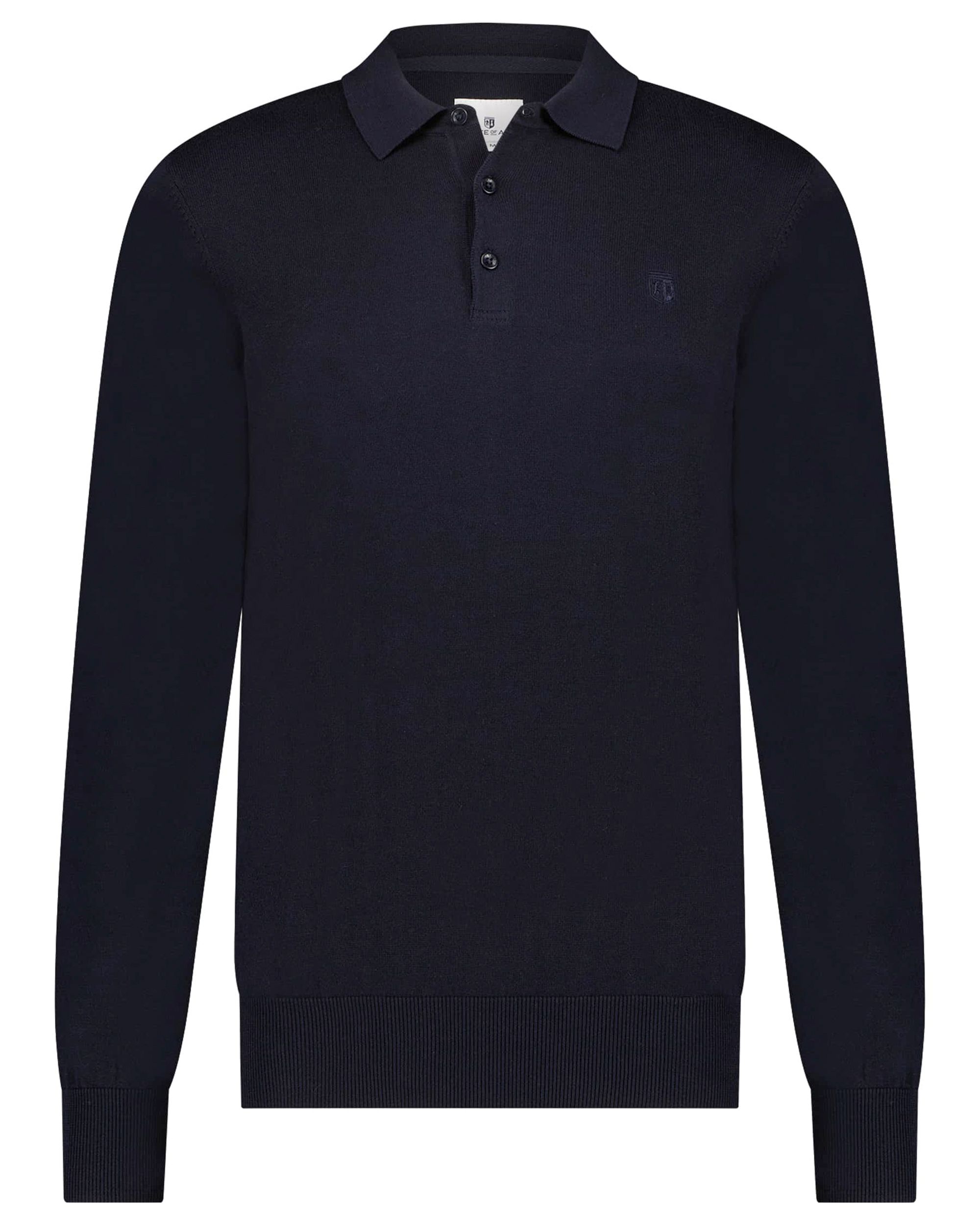 State of Art Polo LM Donker blauw 081097-001-4XL