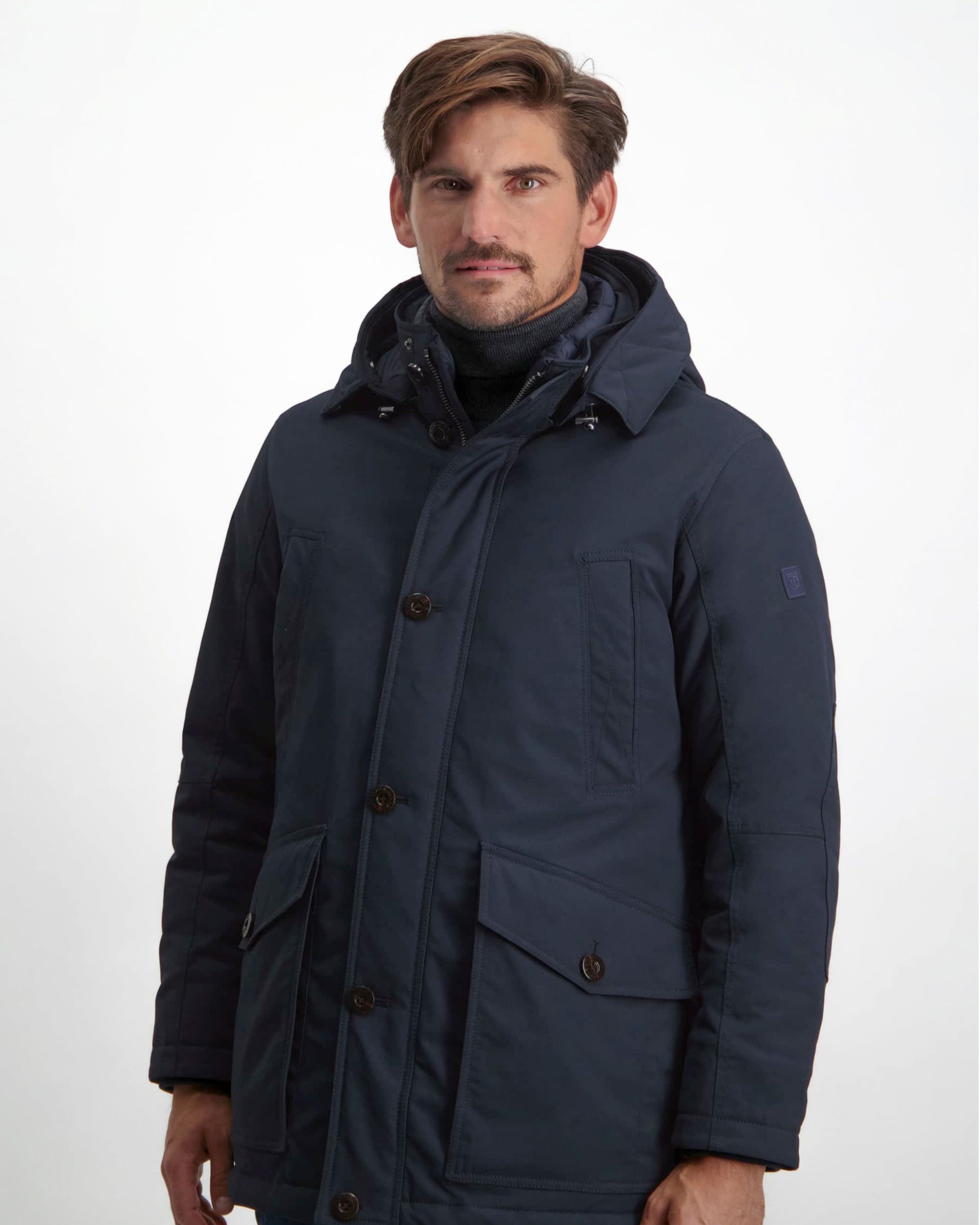 State of Art Parka Donker blauw 081116-001-4XL