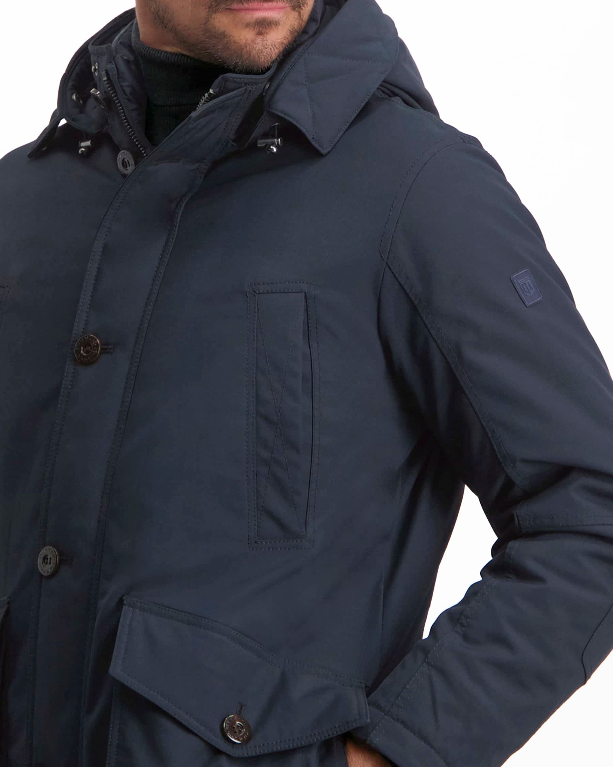 State of Art Parka Donker blauw 081116-001-4XL