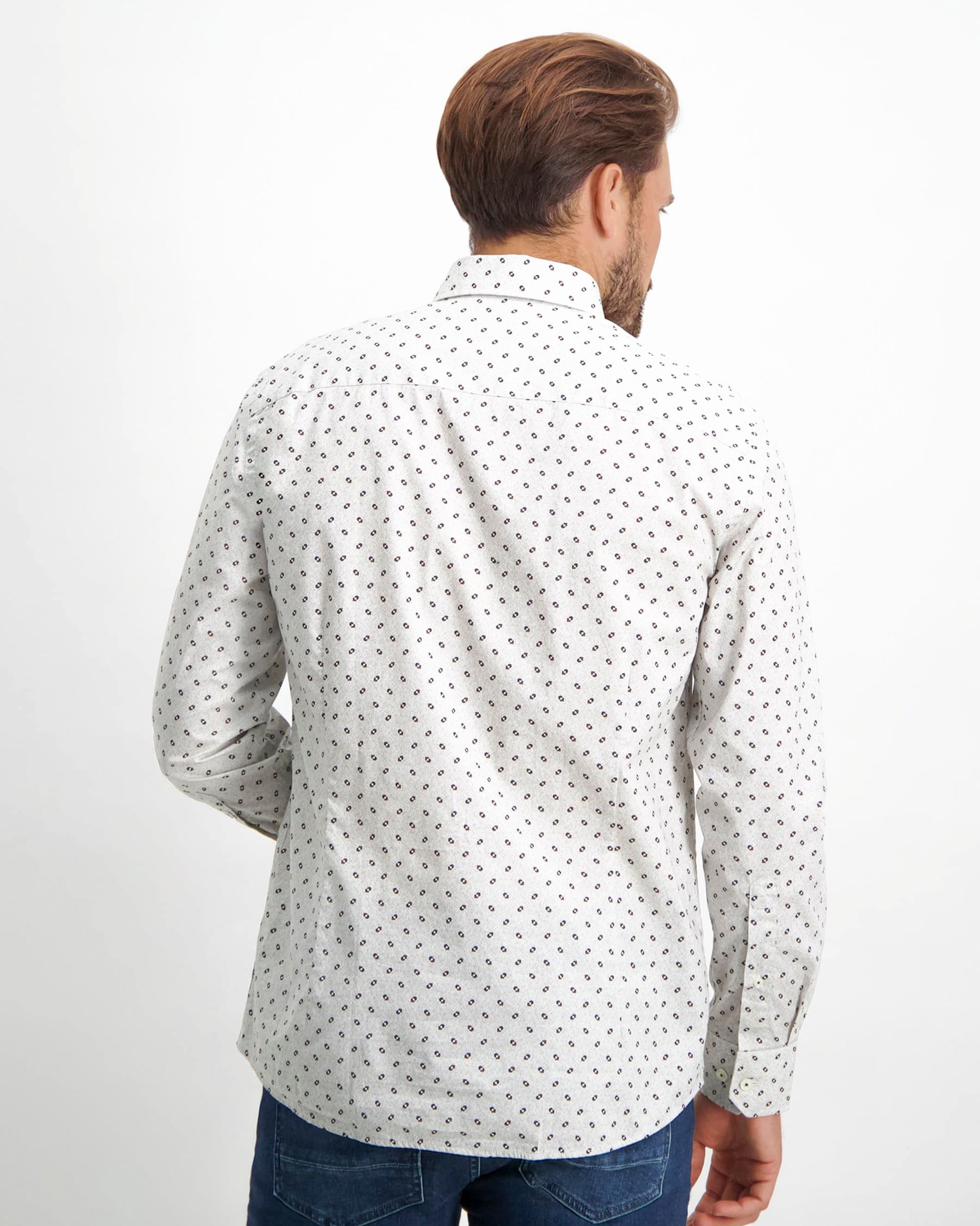 State of Art Casual Overhemd LM Bruin 081132-001-4XL
