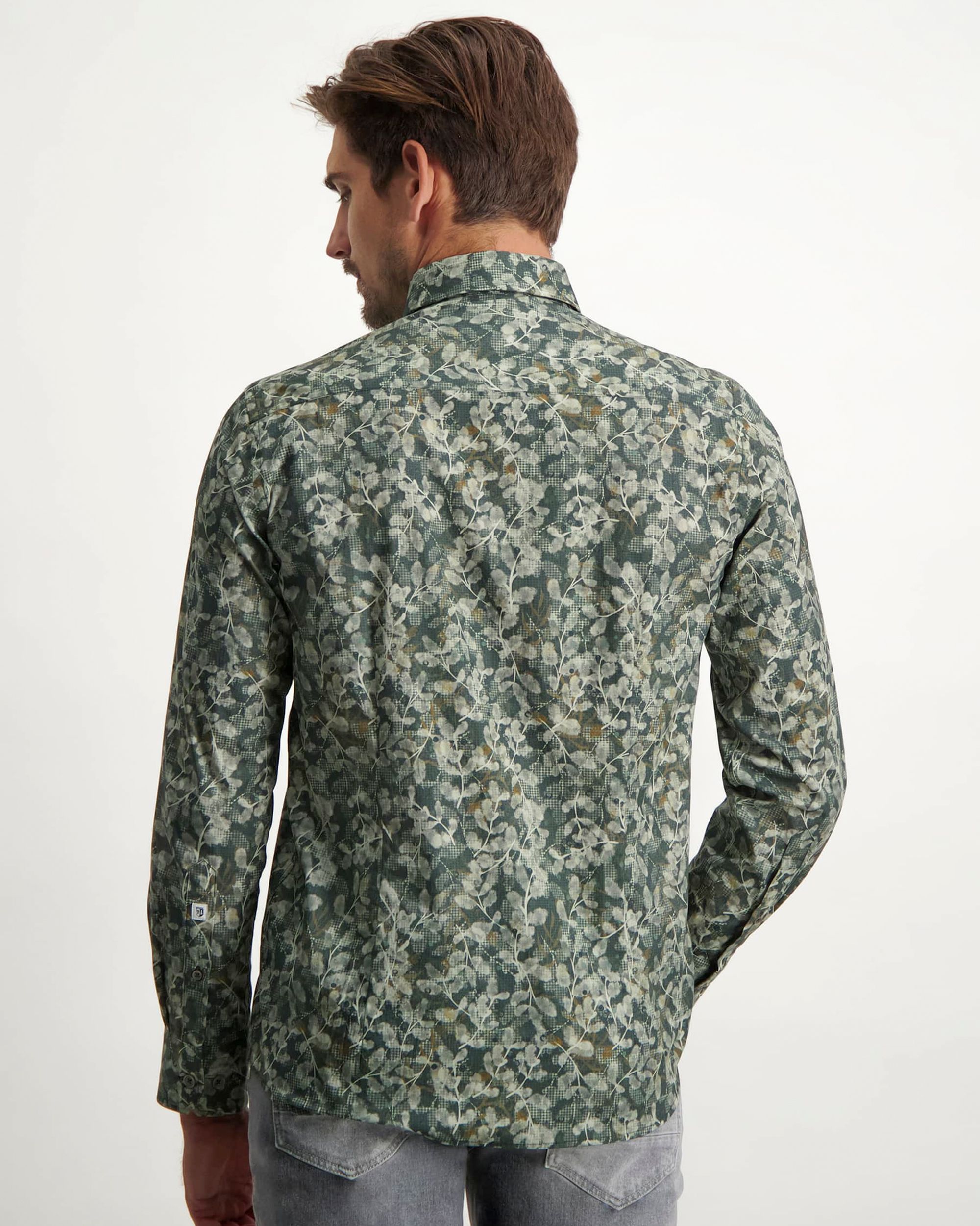 State of Art Casual Overhemd LM Groen 081142-001-4XL