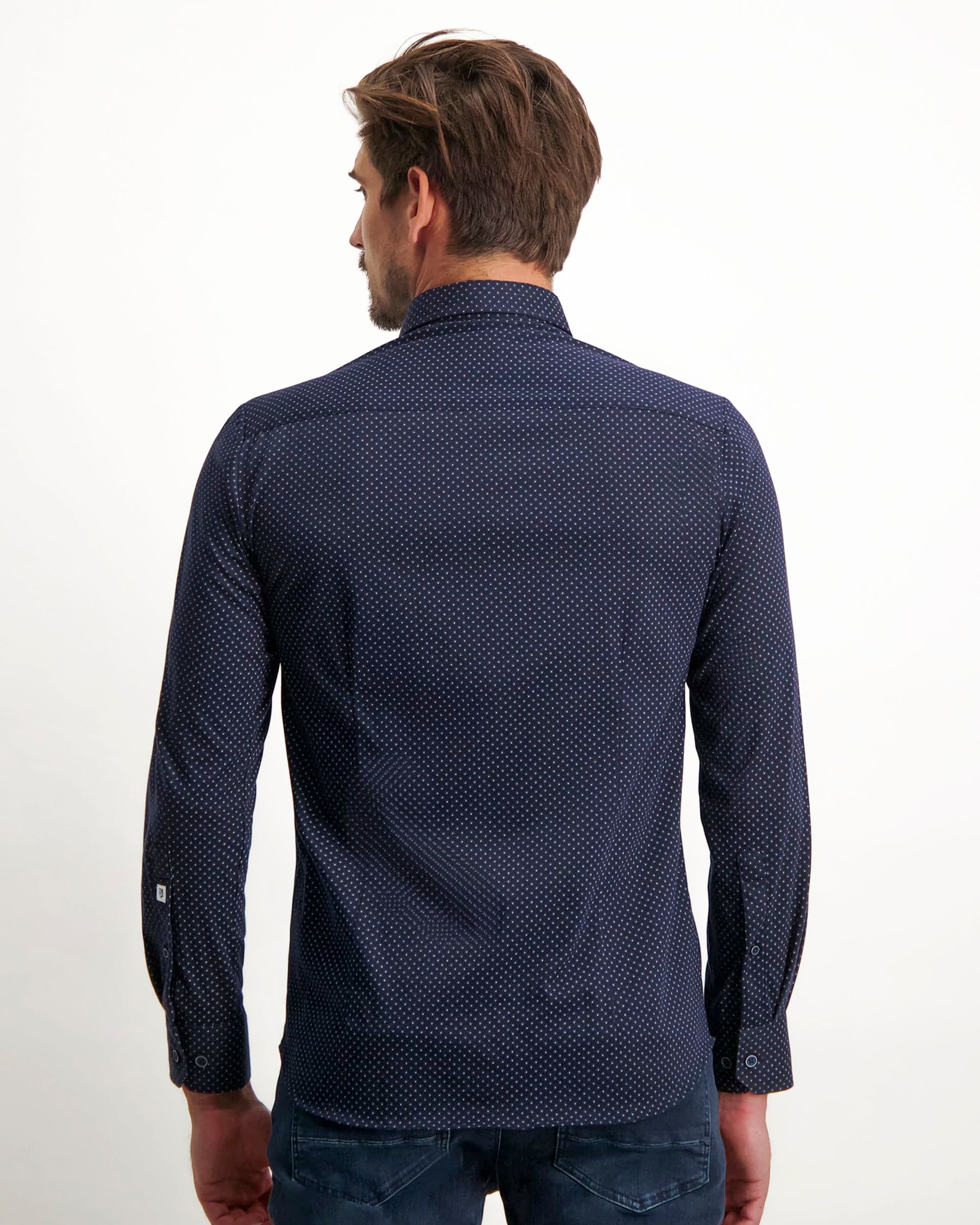 State of Art Casual Overhemd LM Blauw 081160-001-4XL