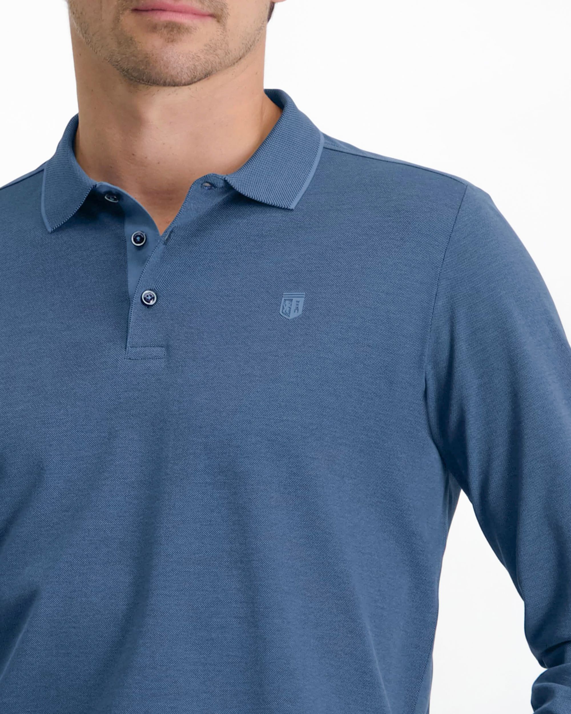 State of Art Polo LM Donker blauw 081202-001-4XL