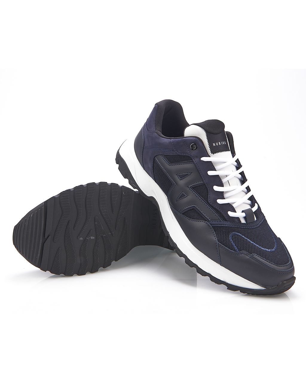 Nubikk Ross Trek Edge Sneakers Donker blauw 081224-001-40