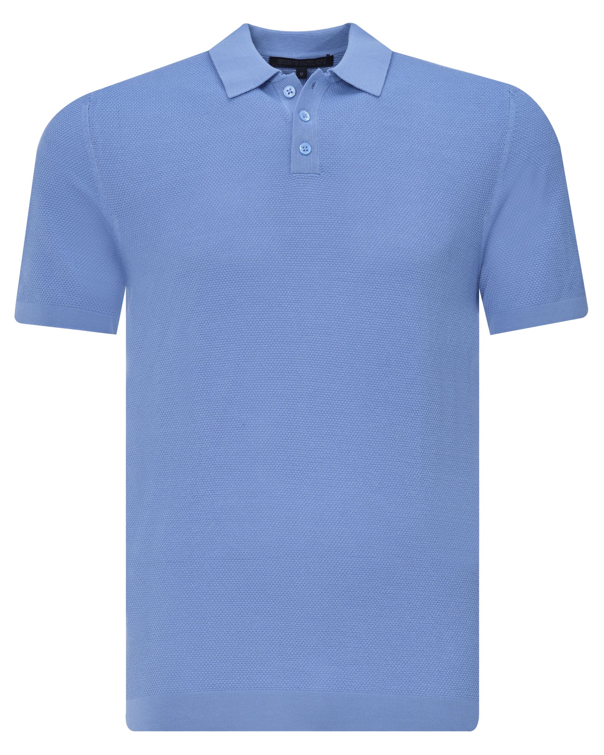 Drykorn Triton Polo KM Blauw 081265-001-L