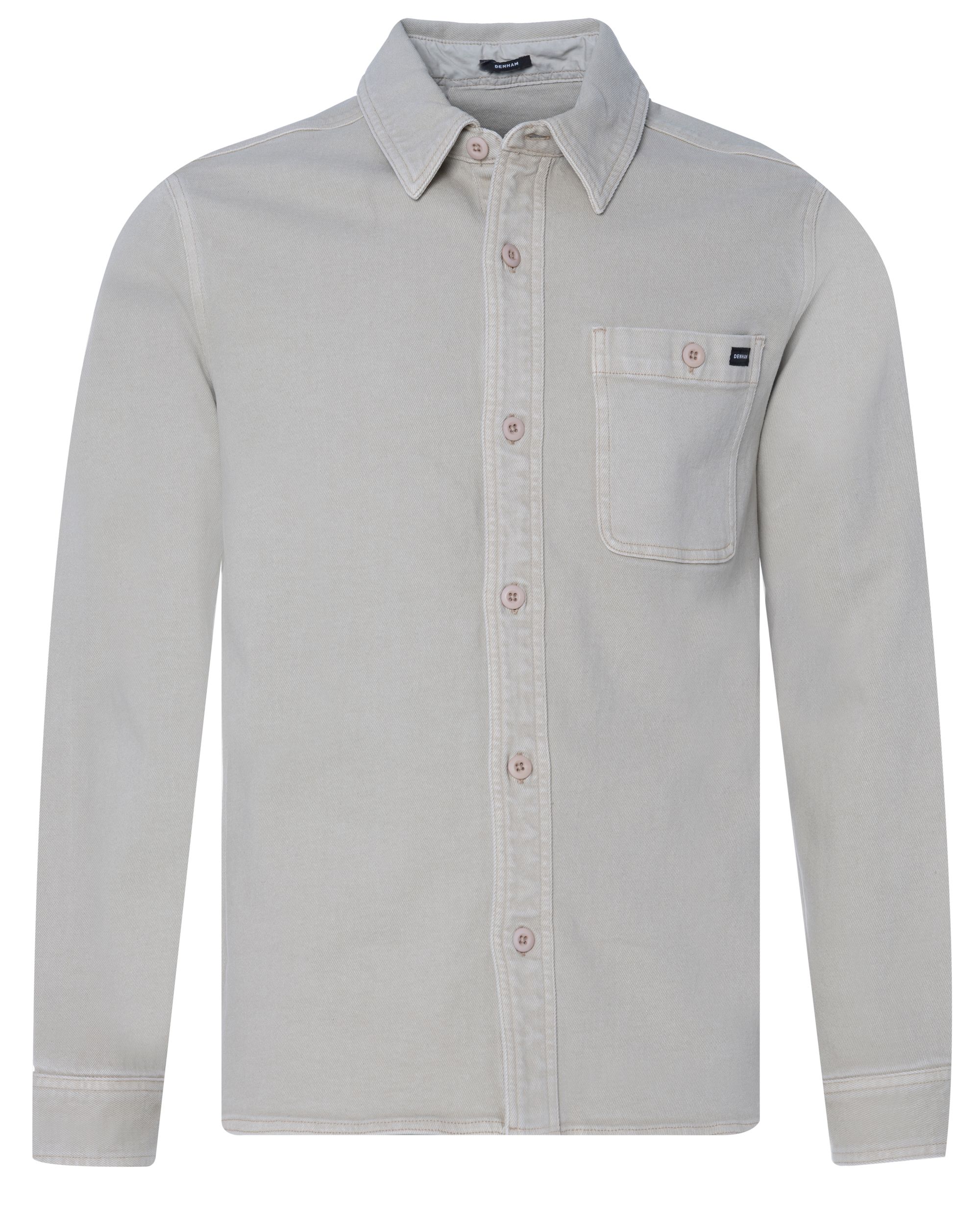 DENHAM Burton Casual Overshirt Beige 081320-001-L