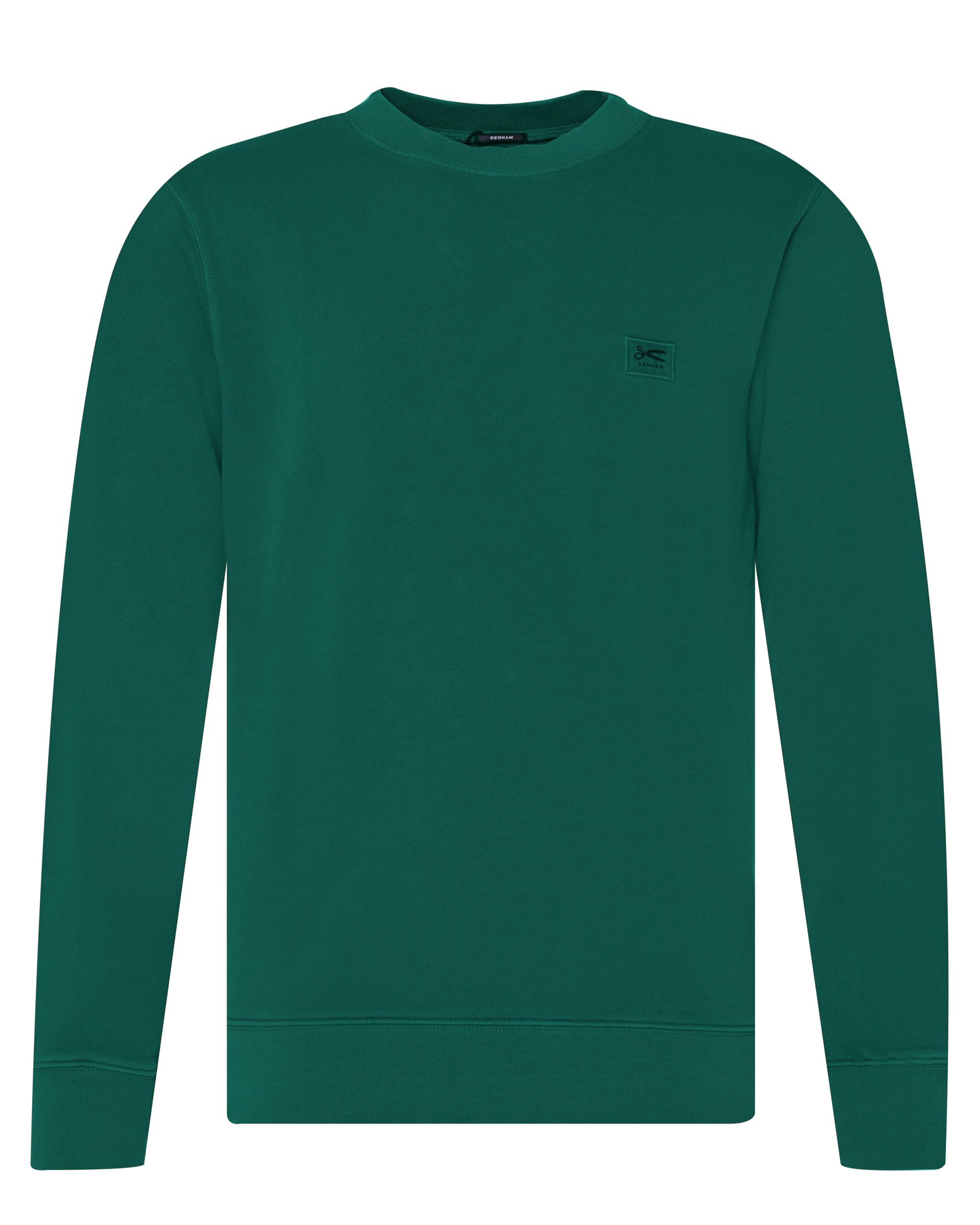 DENHAM Applique Sweater Groen 081323-001-L