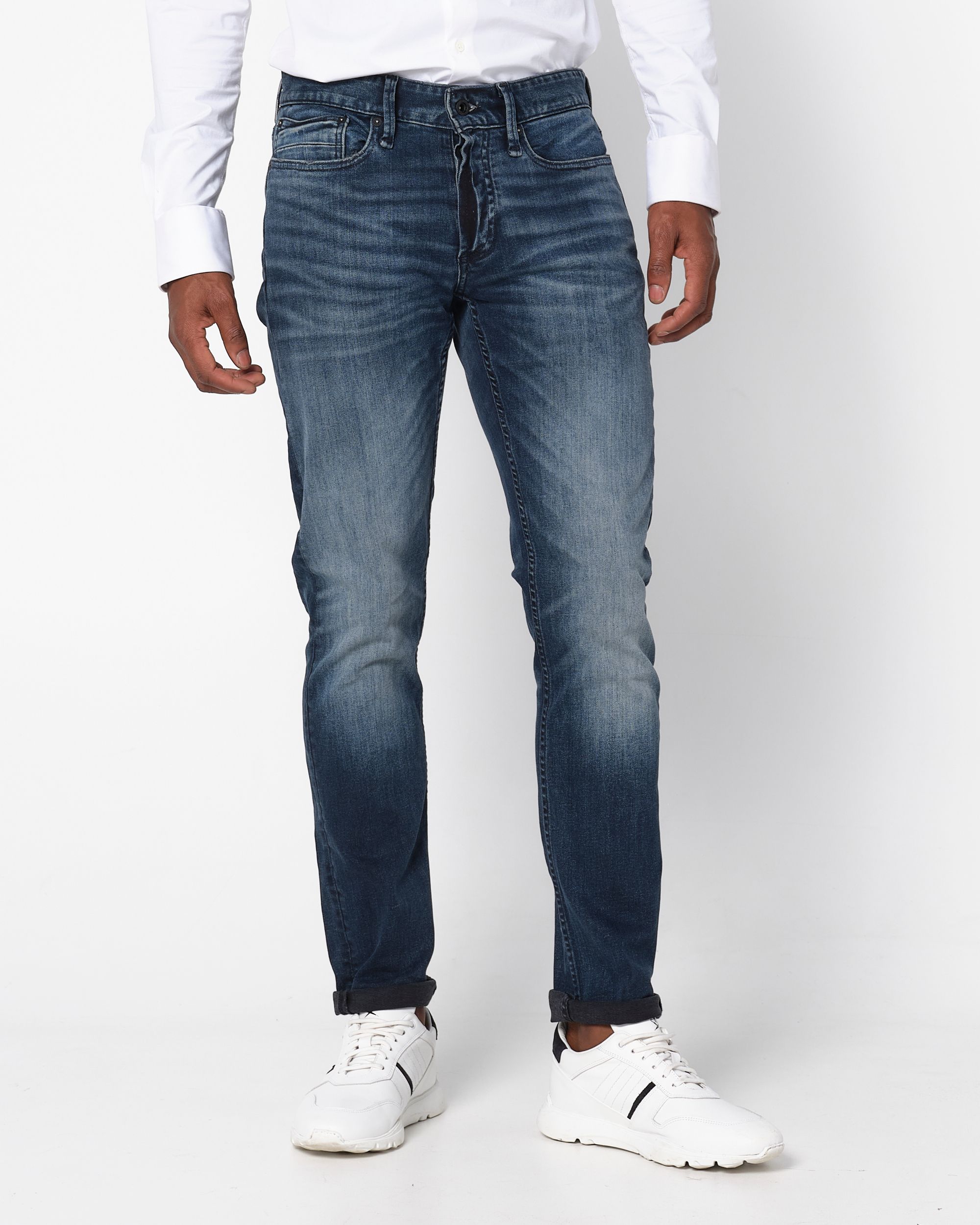 DENHAM Razor BBW Jeans Blauw 081331-001-30/32