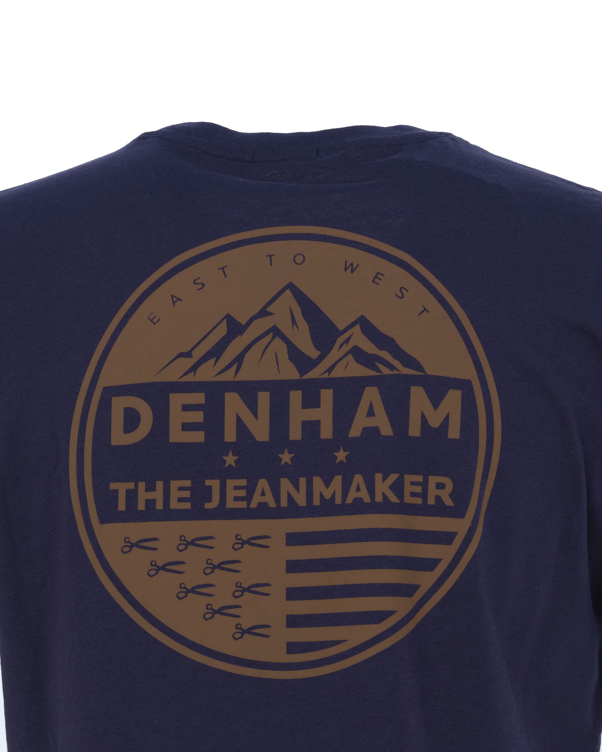 DENHAM Avon T-shirt KM Zwart 081345-001-L