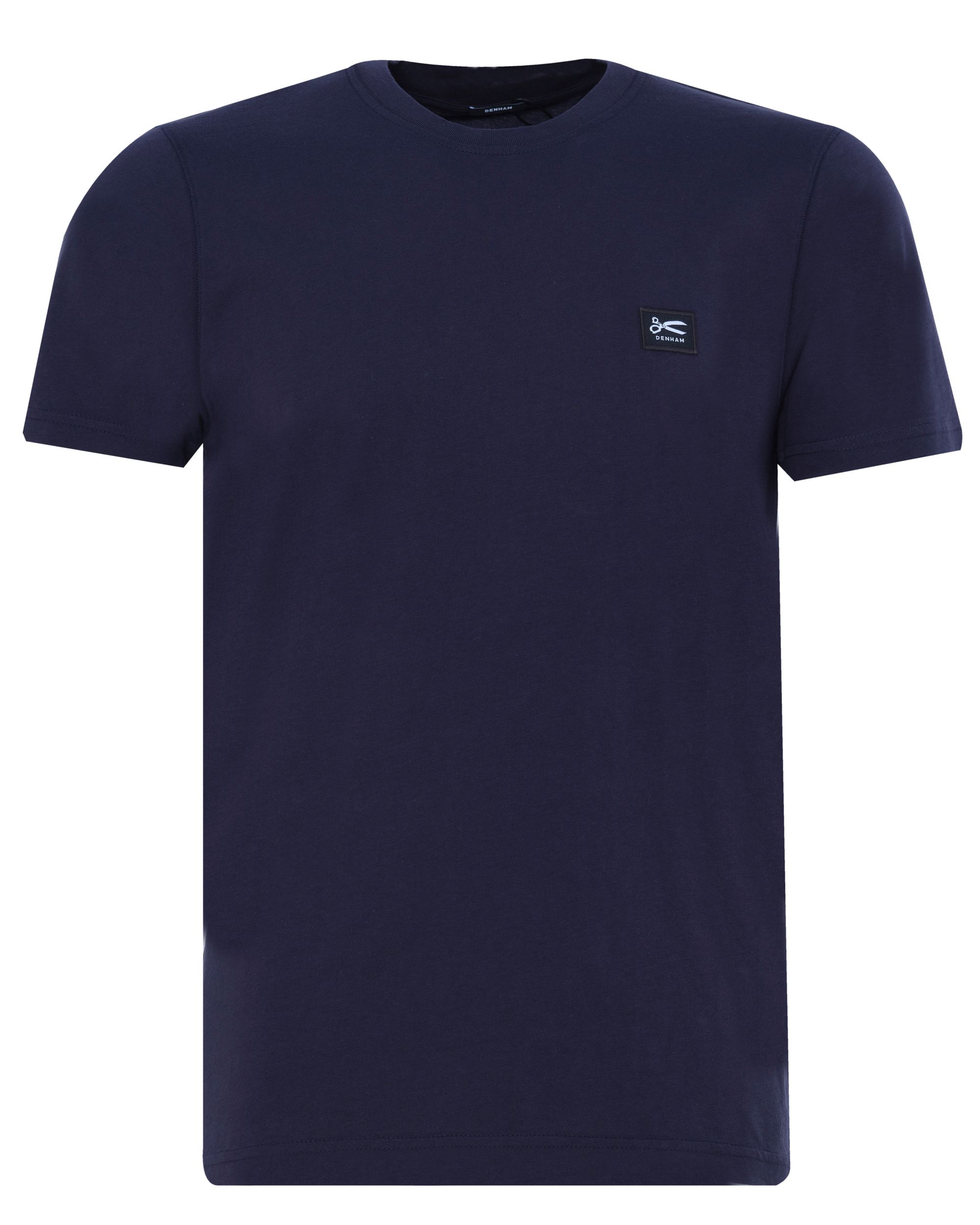 DENHAM Applique T-shirt KM Zwart 081366-001-L