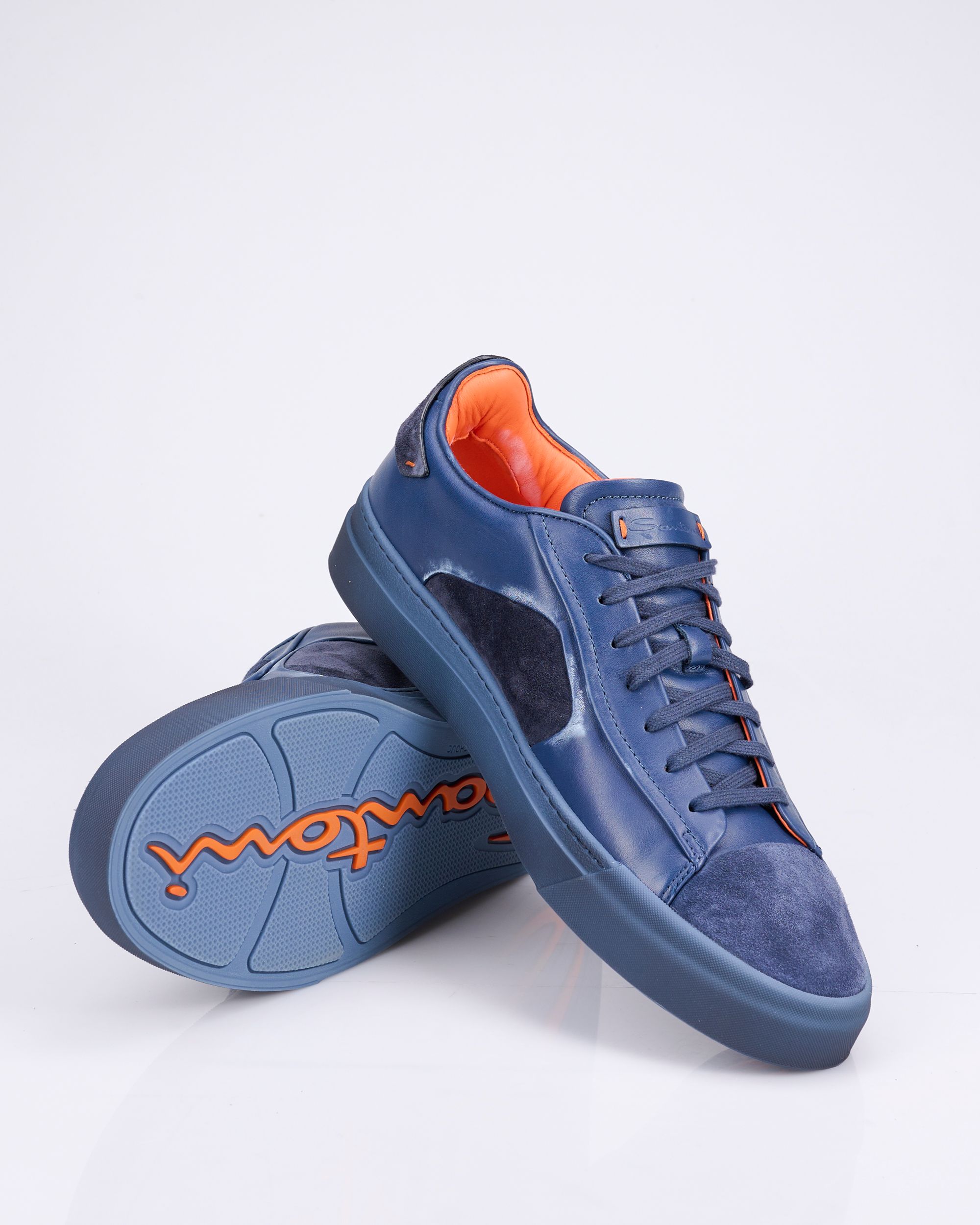 Santoni - FIFE-AXLU66 Sneakers Blauw 081371-001-10