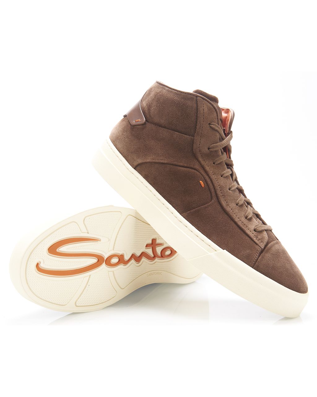 Santoni FIKER-RAUS50 Sneakers Bruin 081373-001-10