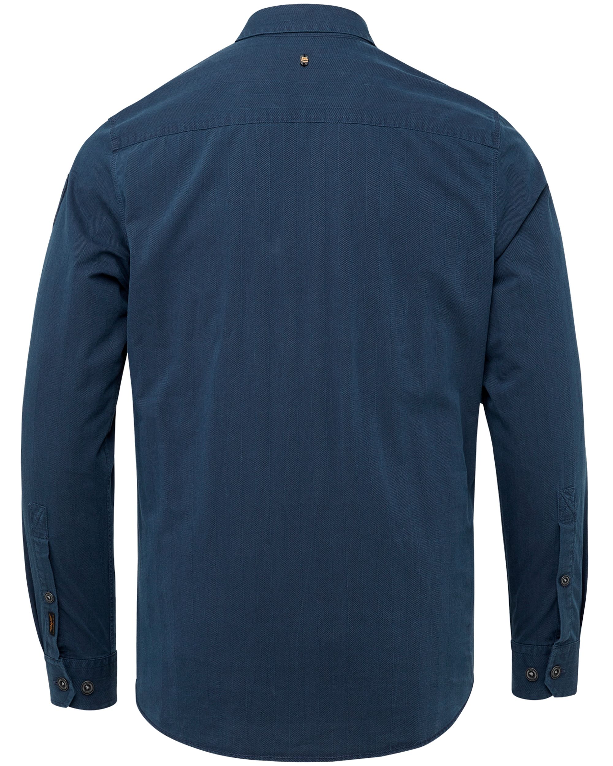 PME Legend Casual Overhemd LM Blauw 081386-001-L