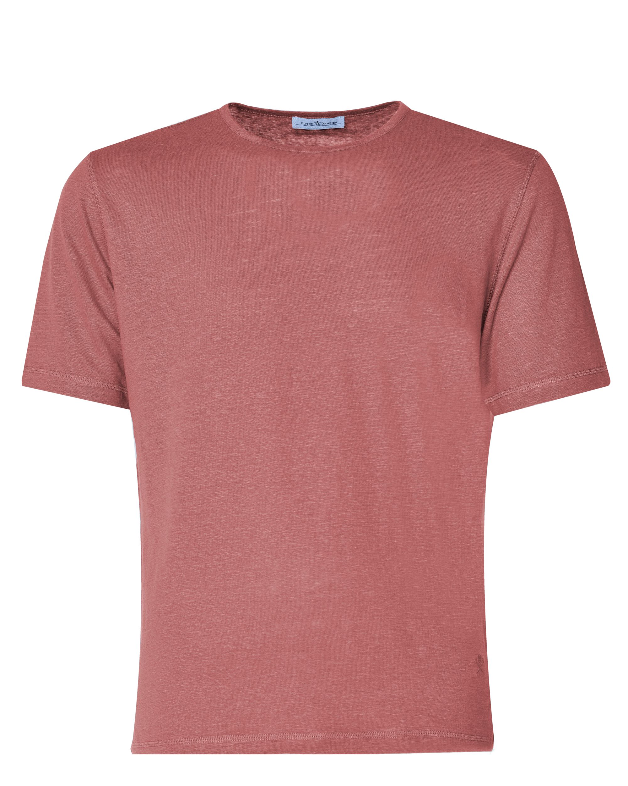 Dutch Dandies Fabio T-shirt KM Light Mahogany 081419-002-L