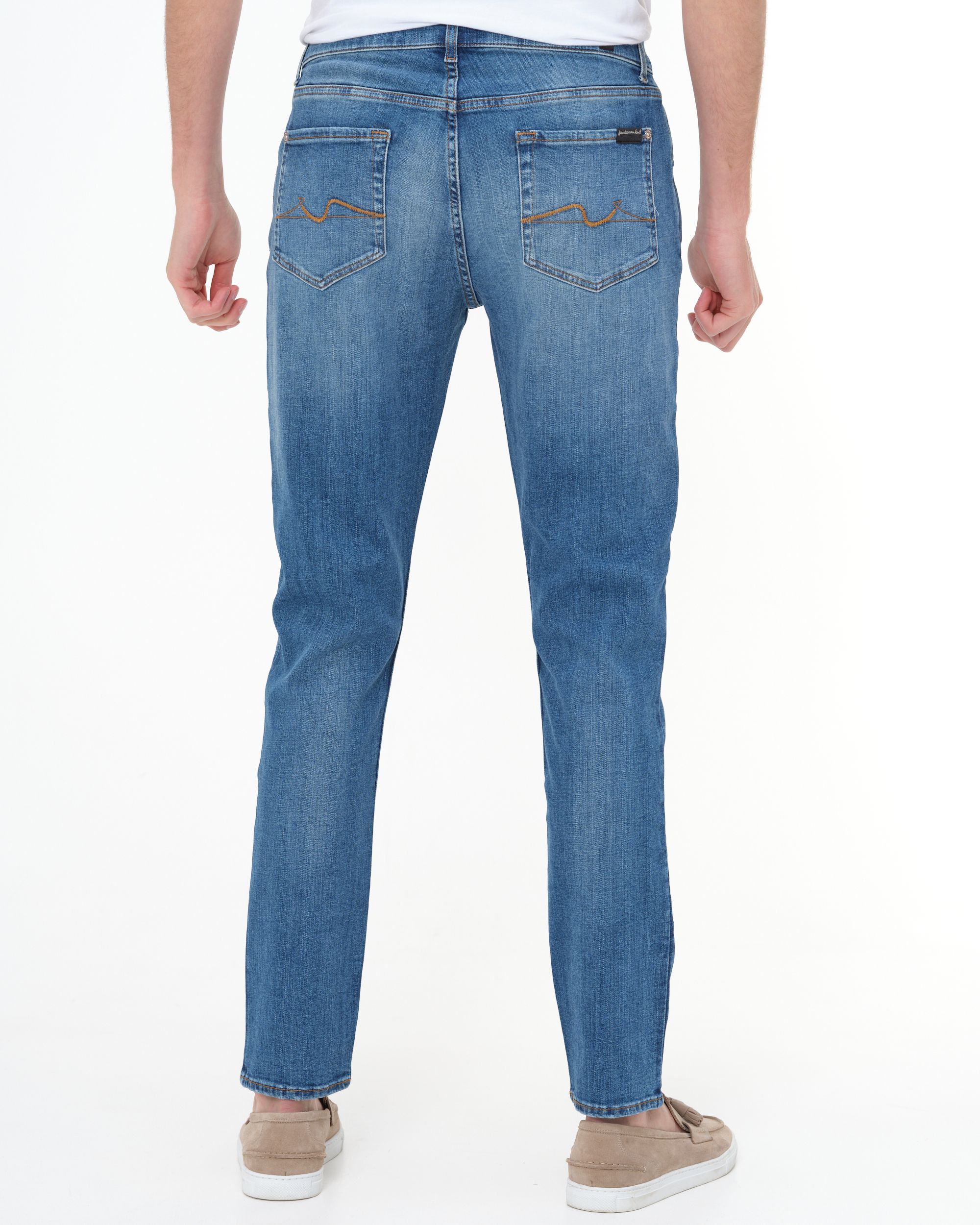 7 For All Mankind Jeans Blauw 081444-001-30