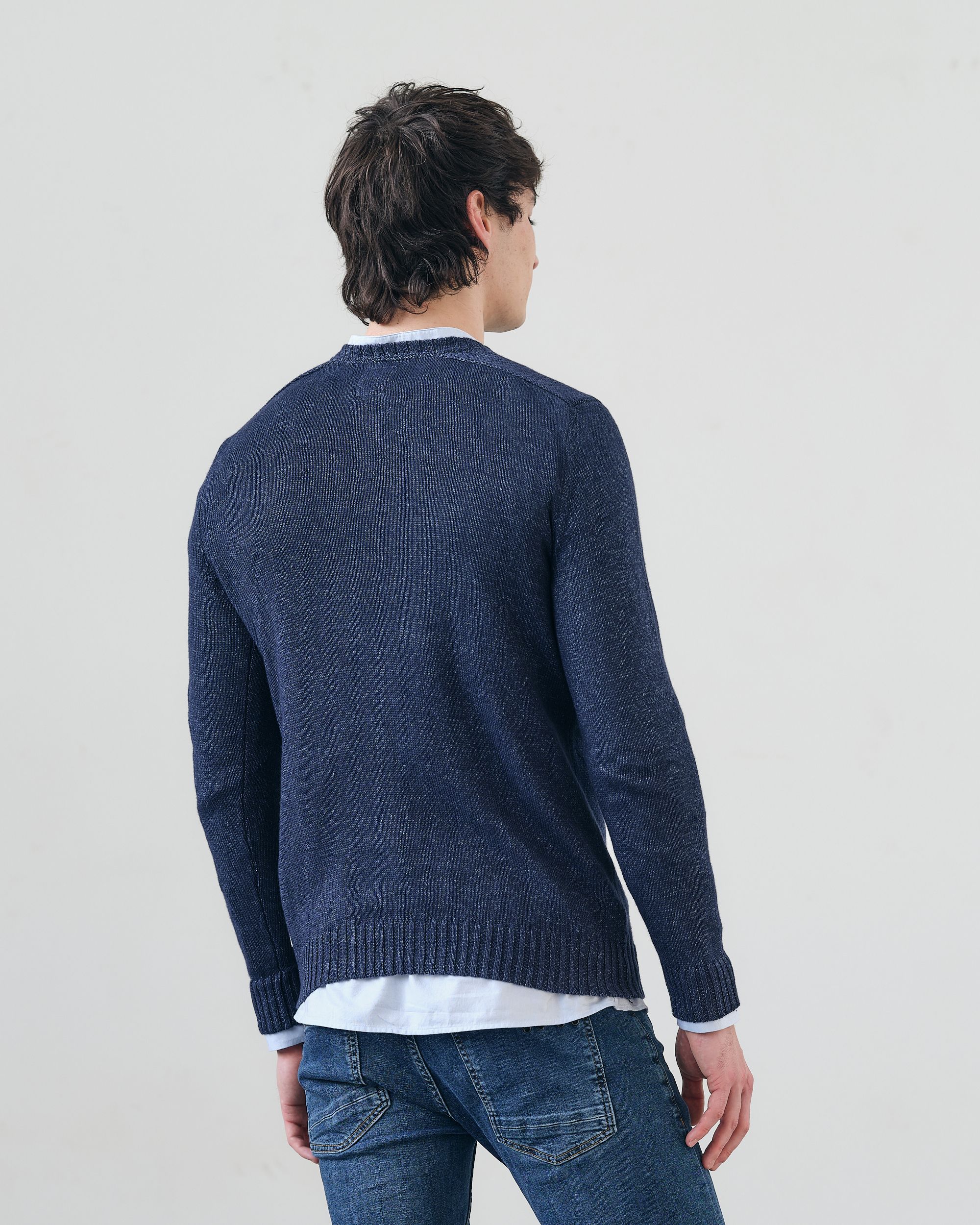 J.C. RAGS Trui ronde hals Sky Captain 081481-002-L