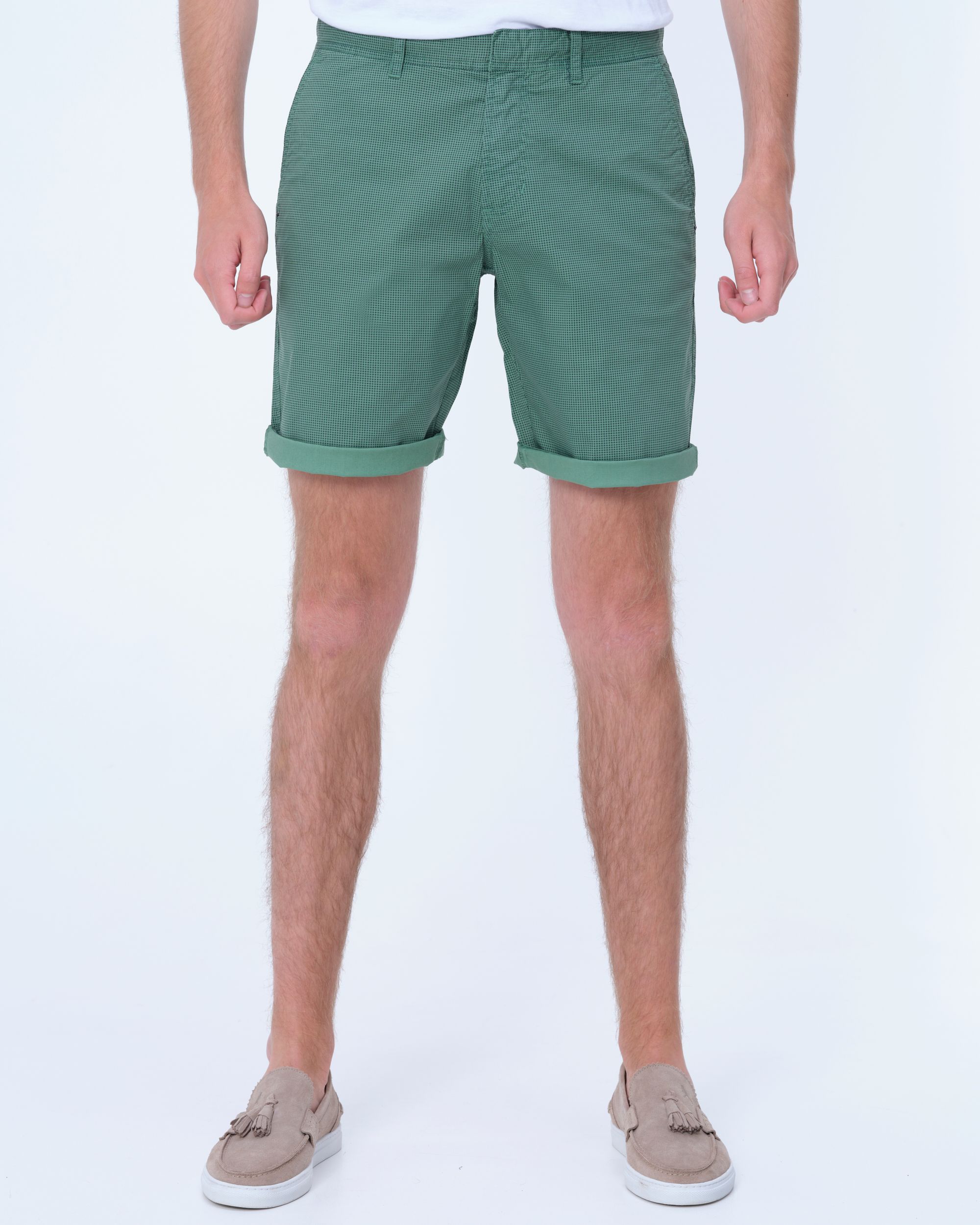 Campbell Classic Salford AOP Short Deep Grass Green 081585-002-30