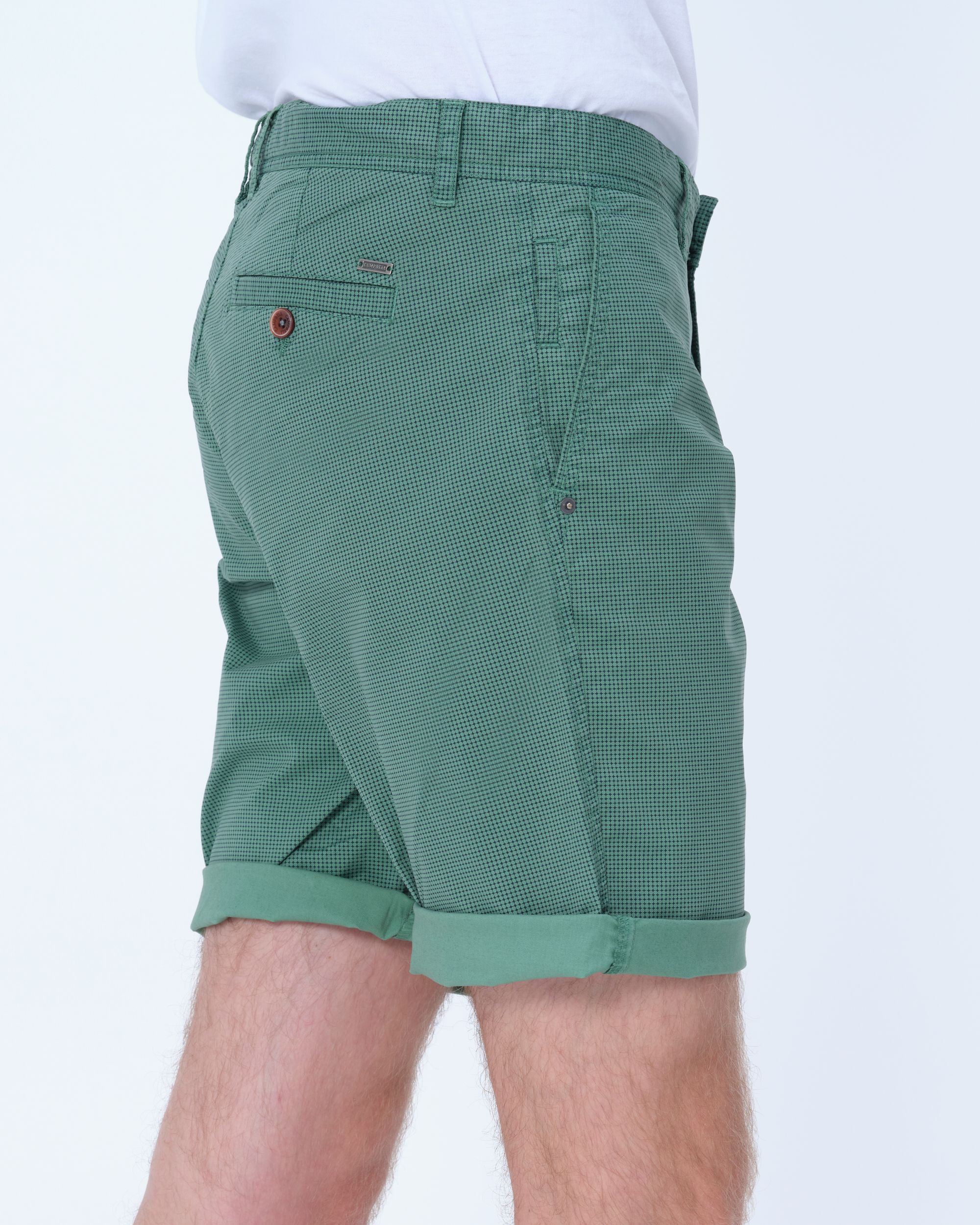 Campbell Classic Salford AOP Short Deep Grass Green 081585-002-30