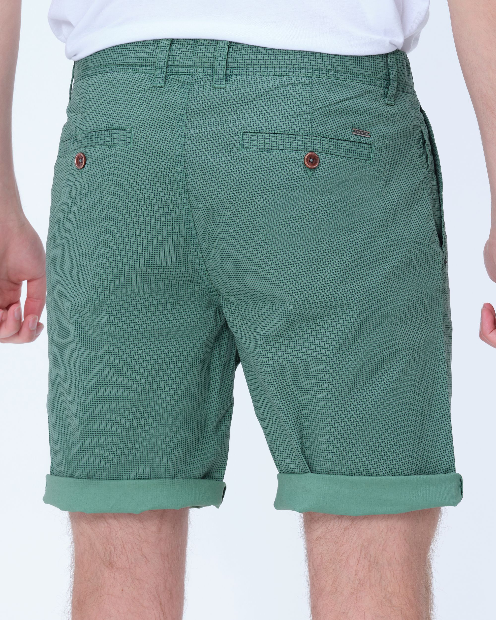 Campbell Classic Salford AOP Short Deep Grass Green 081585-002-30