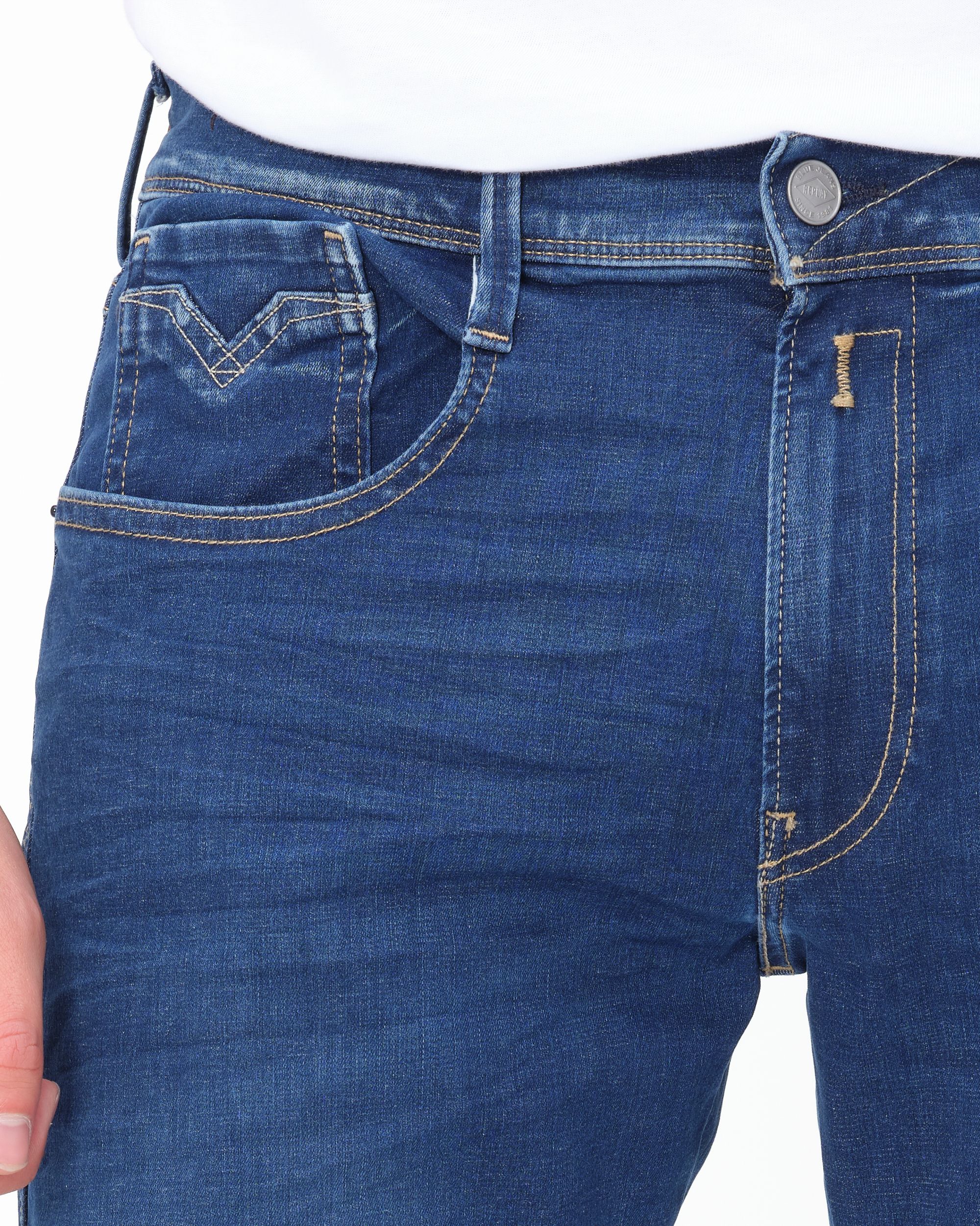 Replay Jeans Blauw 081588-001-28/32