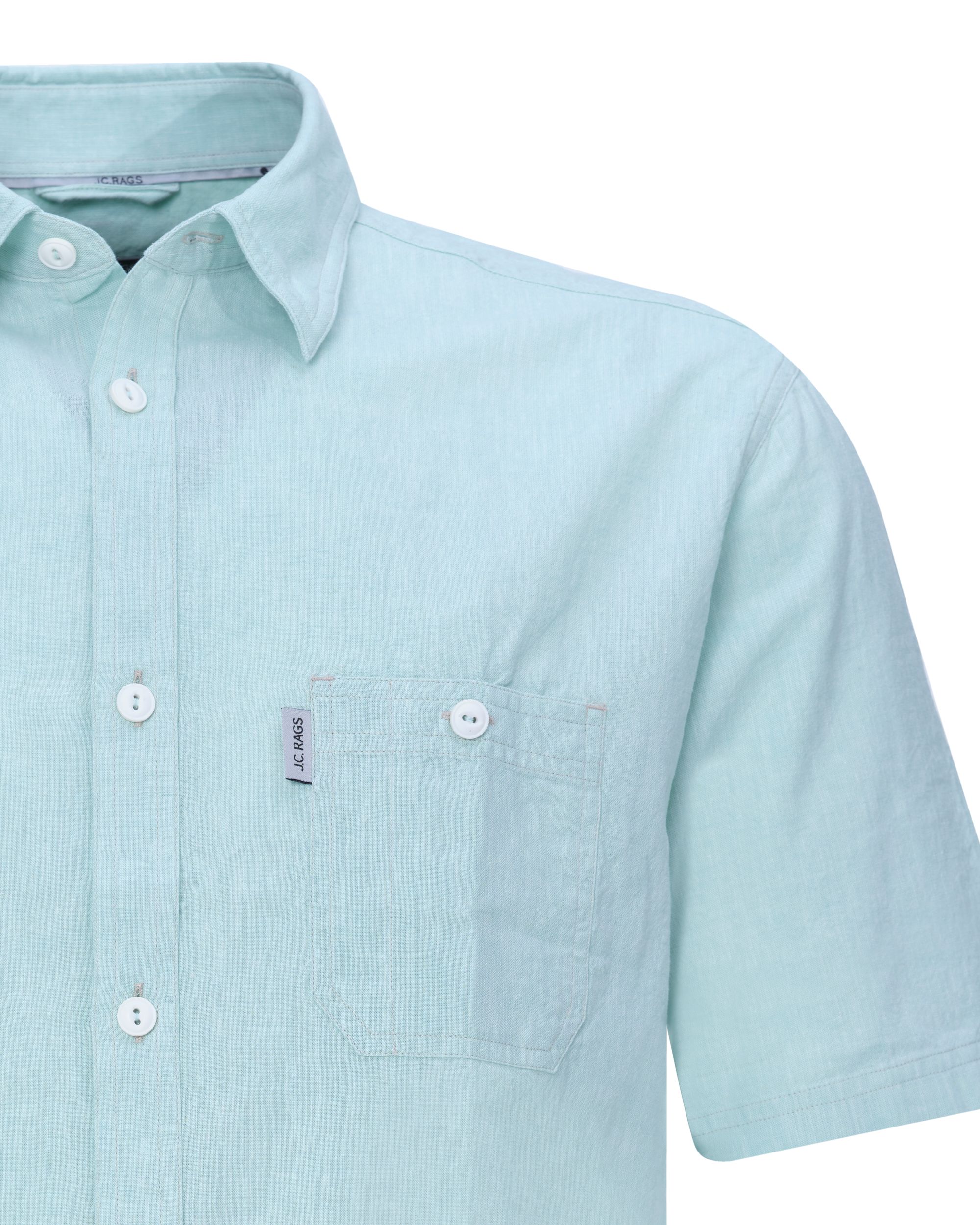 J.C. RAGS Casual Overhemd KM Basil 081593-004-L