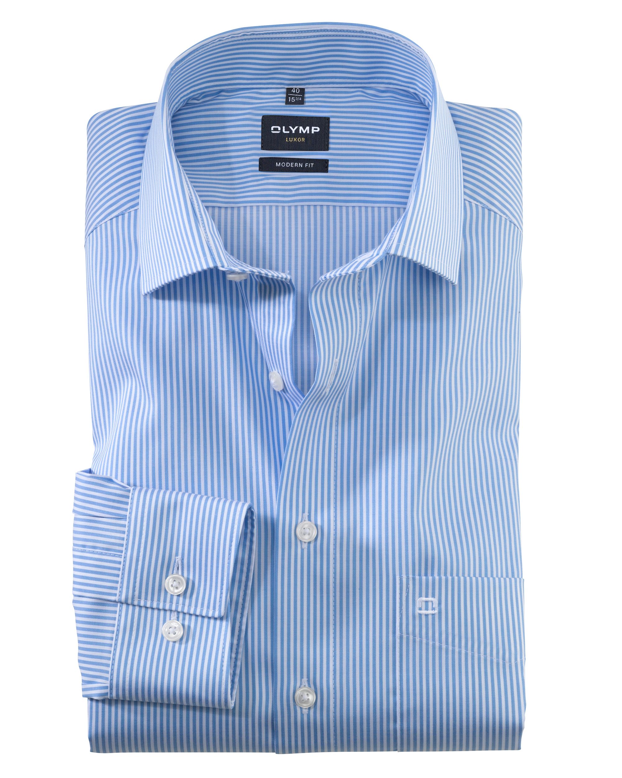 OLYMP Overhemd LM Blauw 081609-001-37
