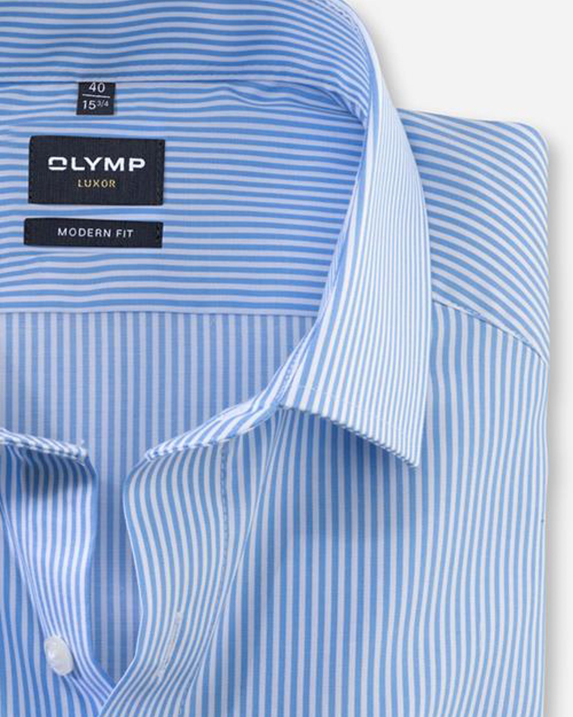 OLYMP Overhemd LM Blauw 081609-001-37