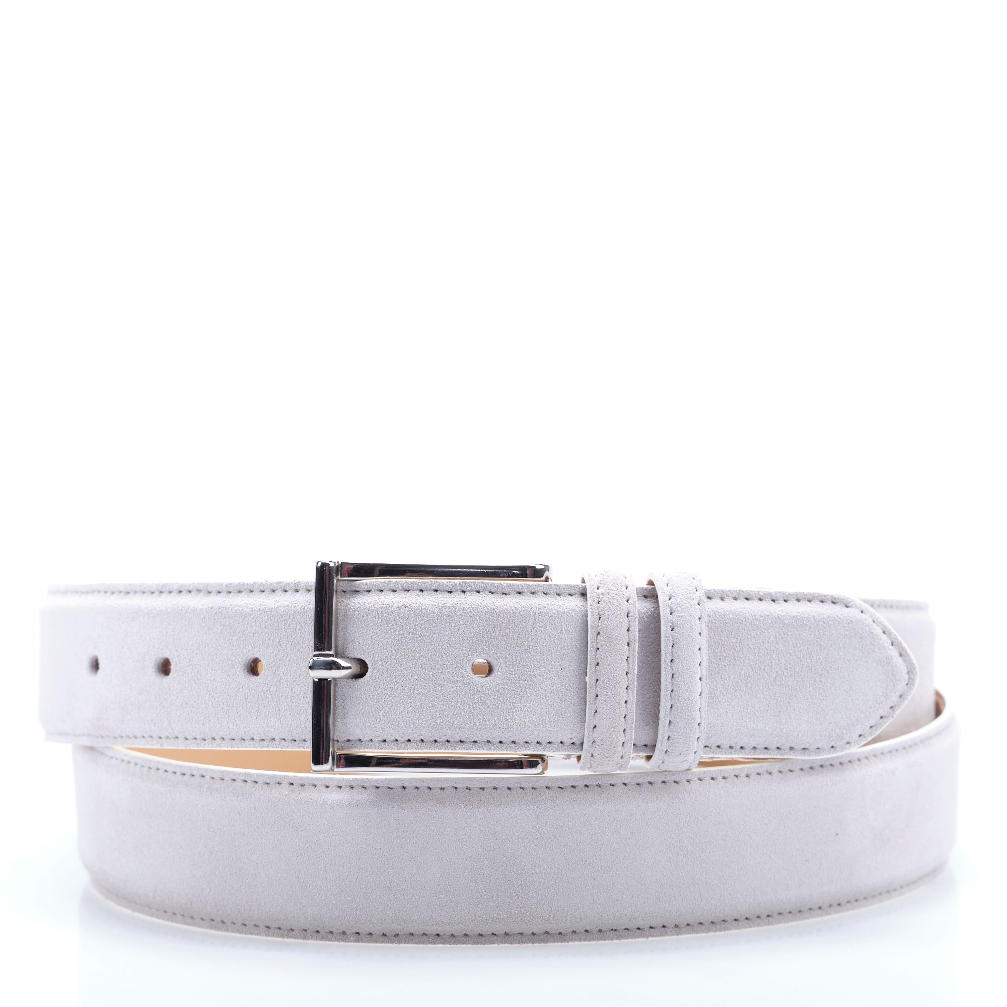 Dutch Dandies Geklede riem Lichtgrijs uni 081705-001-115