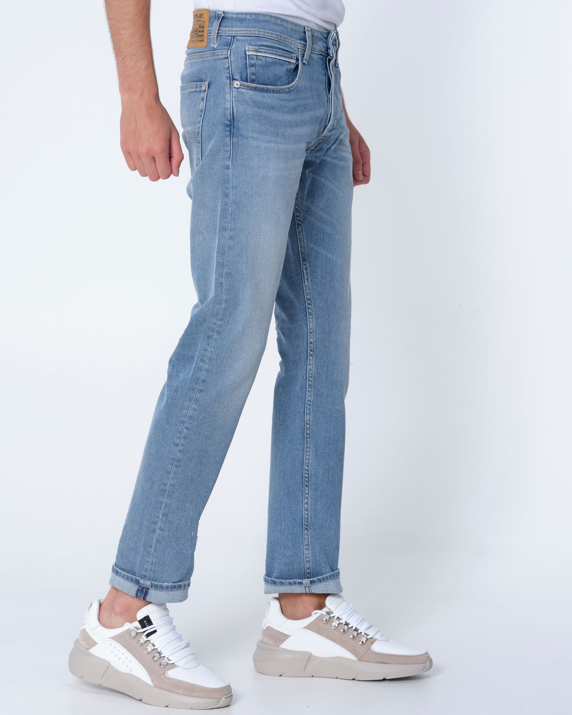 Replay Grover Jeans Blauw 081756-001-30/32