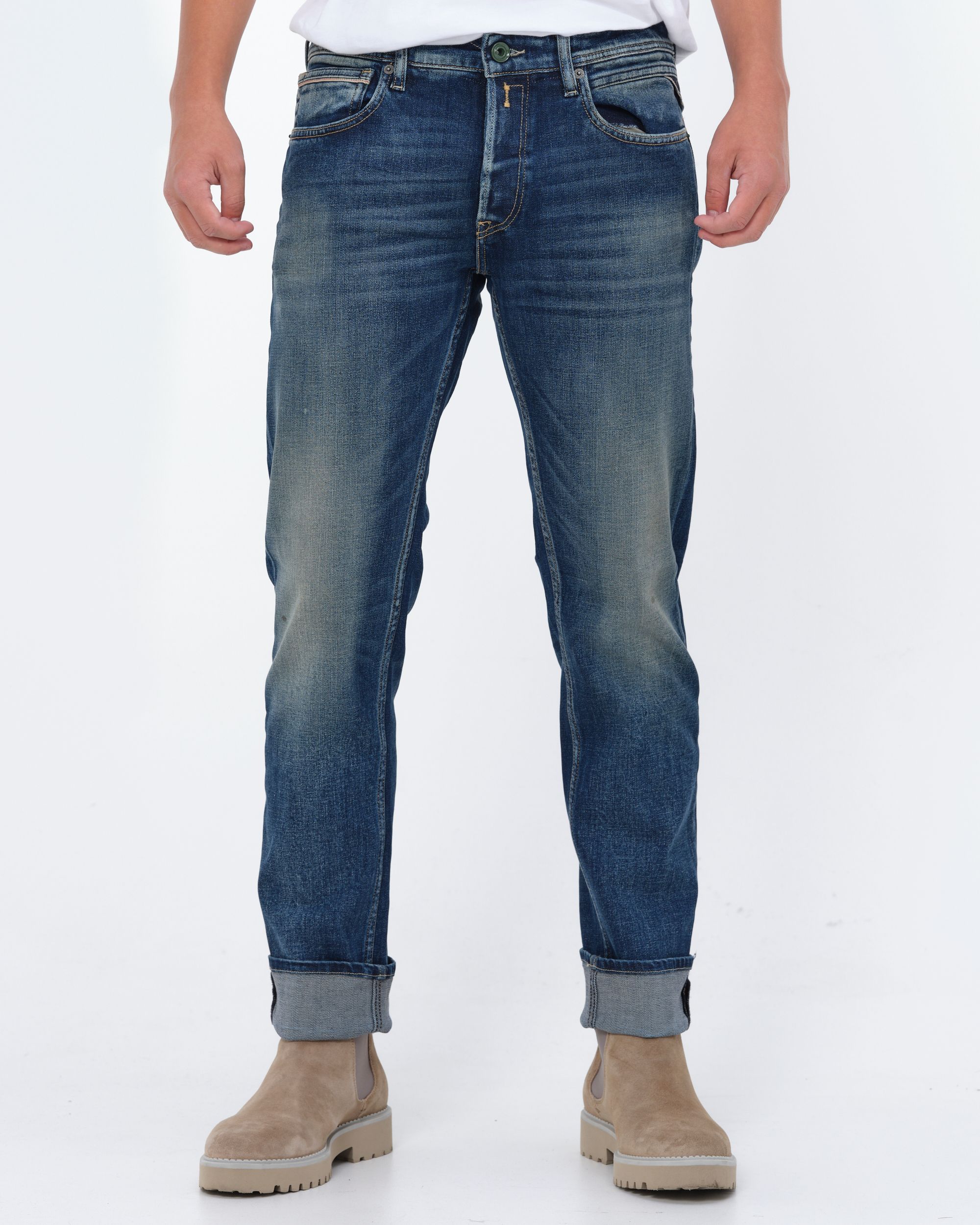 Replay Grover Jeans Blauw 081757-001-30/32