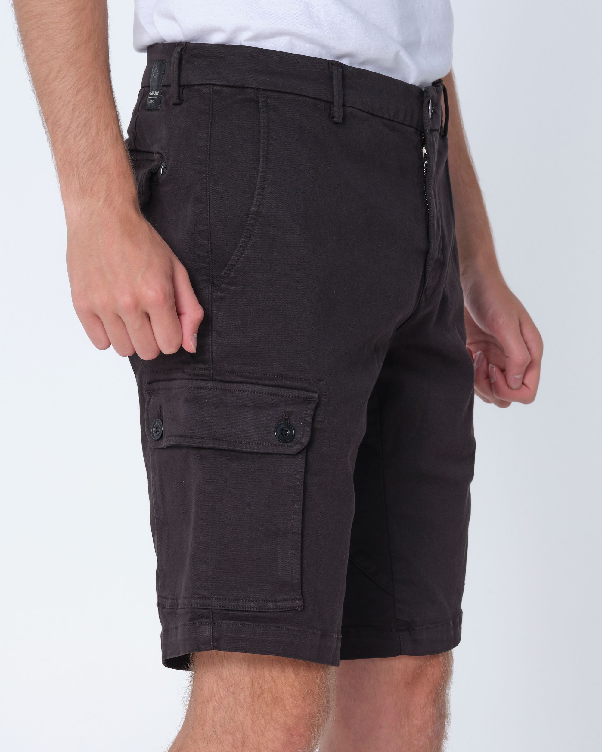 Replay Vannie Cargo Short Zwart 081776-001-29