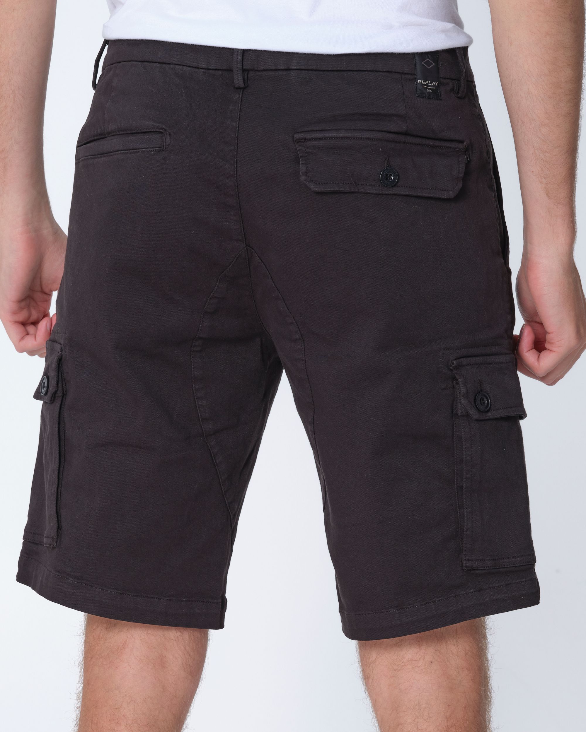 Replay Vannie Cargo Short Zwart 081776-001-29