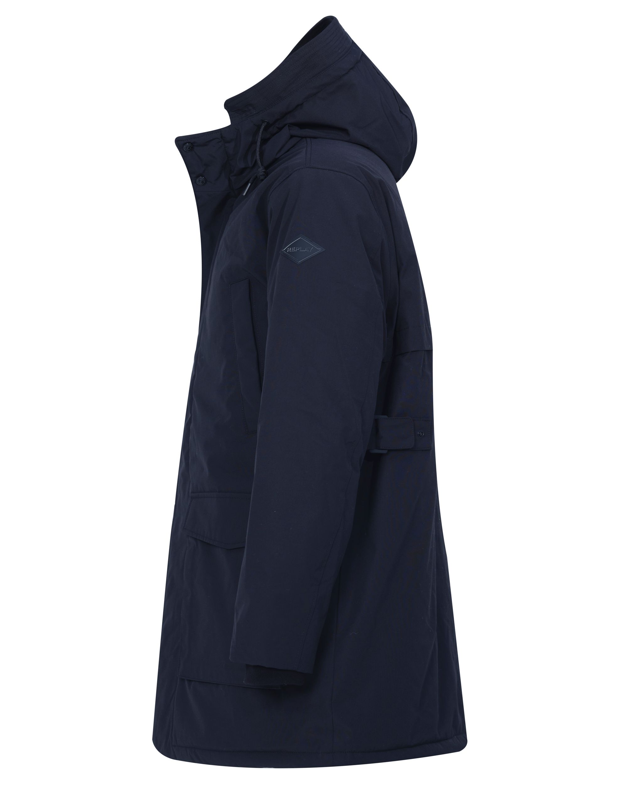 Replay Parka Zwart 081804-001-L