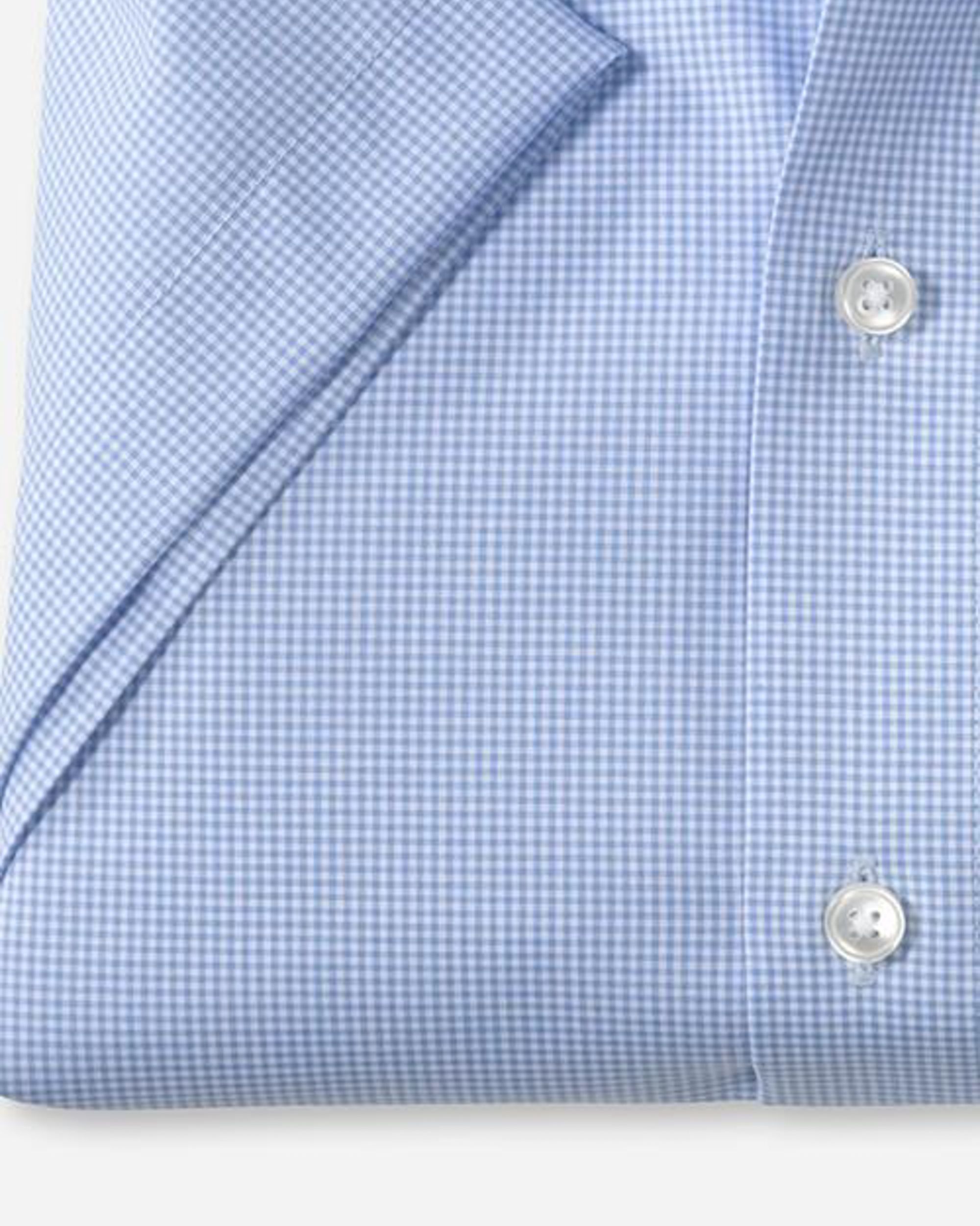 OLYMP Overhemd KM Blauw 081808-001-37