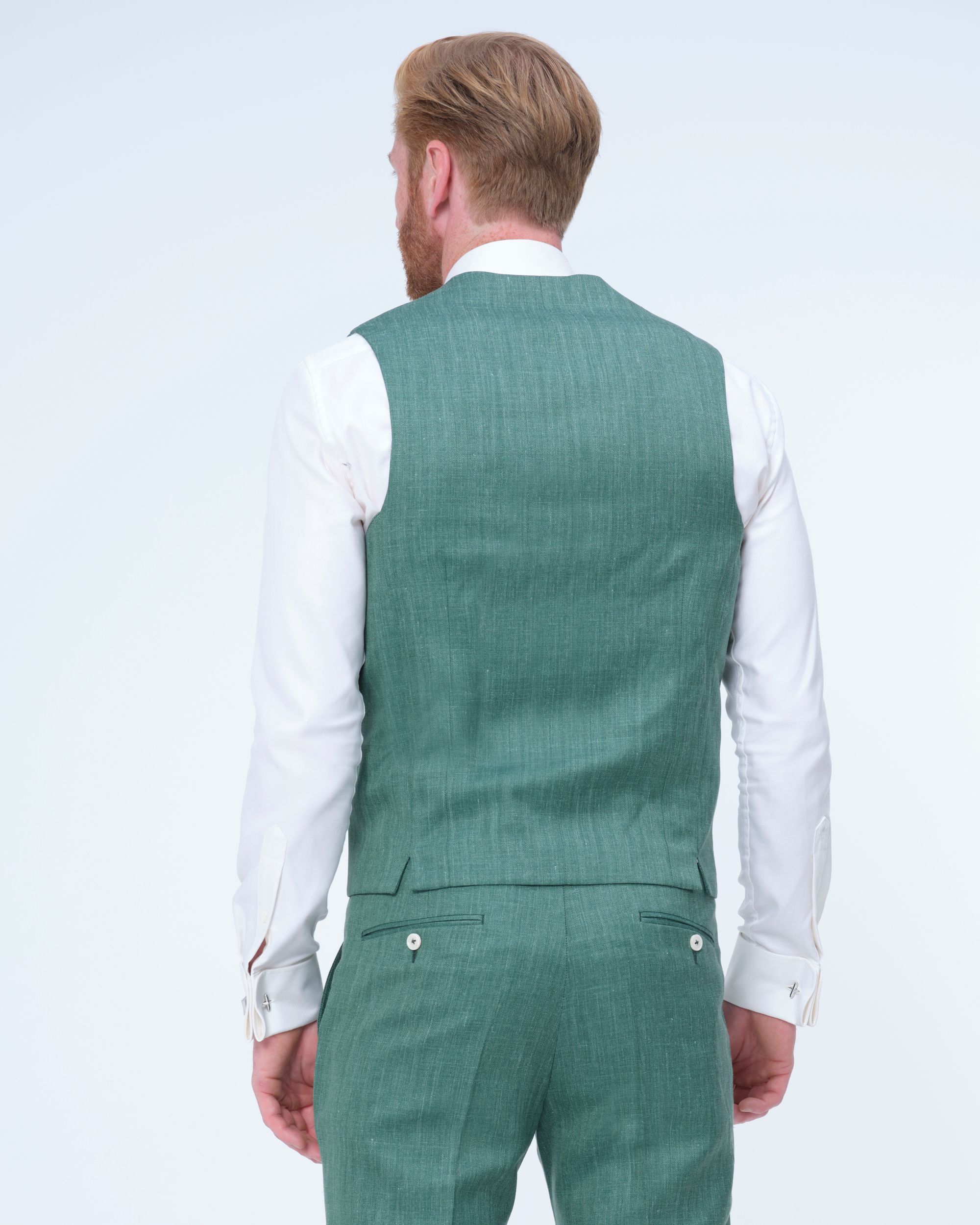 Dutch Dandies Amalfi 3-delig Trouwpak Groen uni 081821-001-46