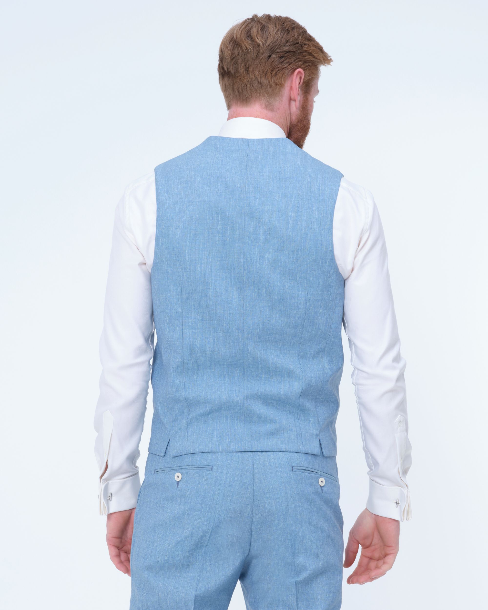 Dutch Dandies Pak Lichtblauw uni 081824-001-46