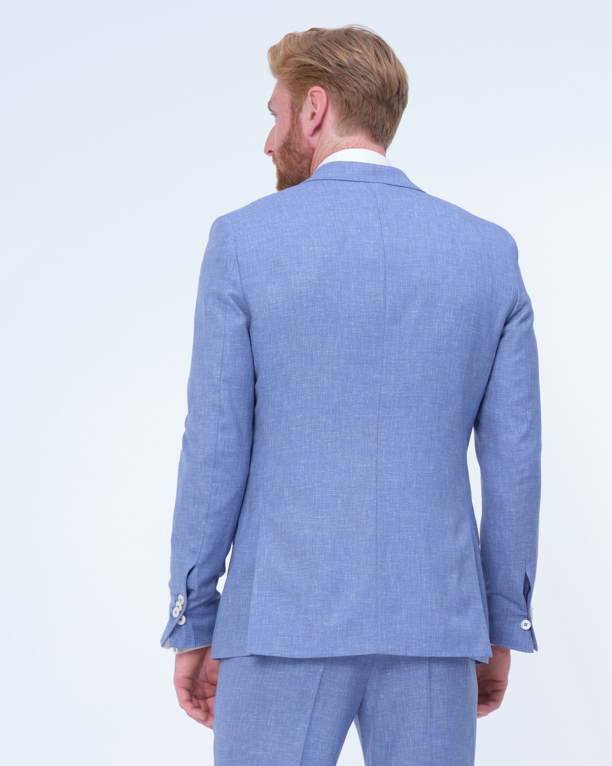 Dutch Dandies Pak Lichtblauw uni 081825-002-46