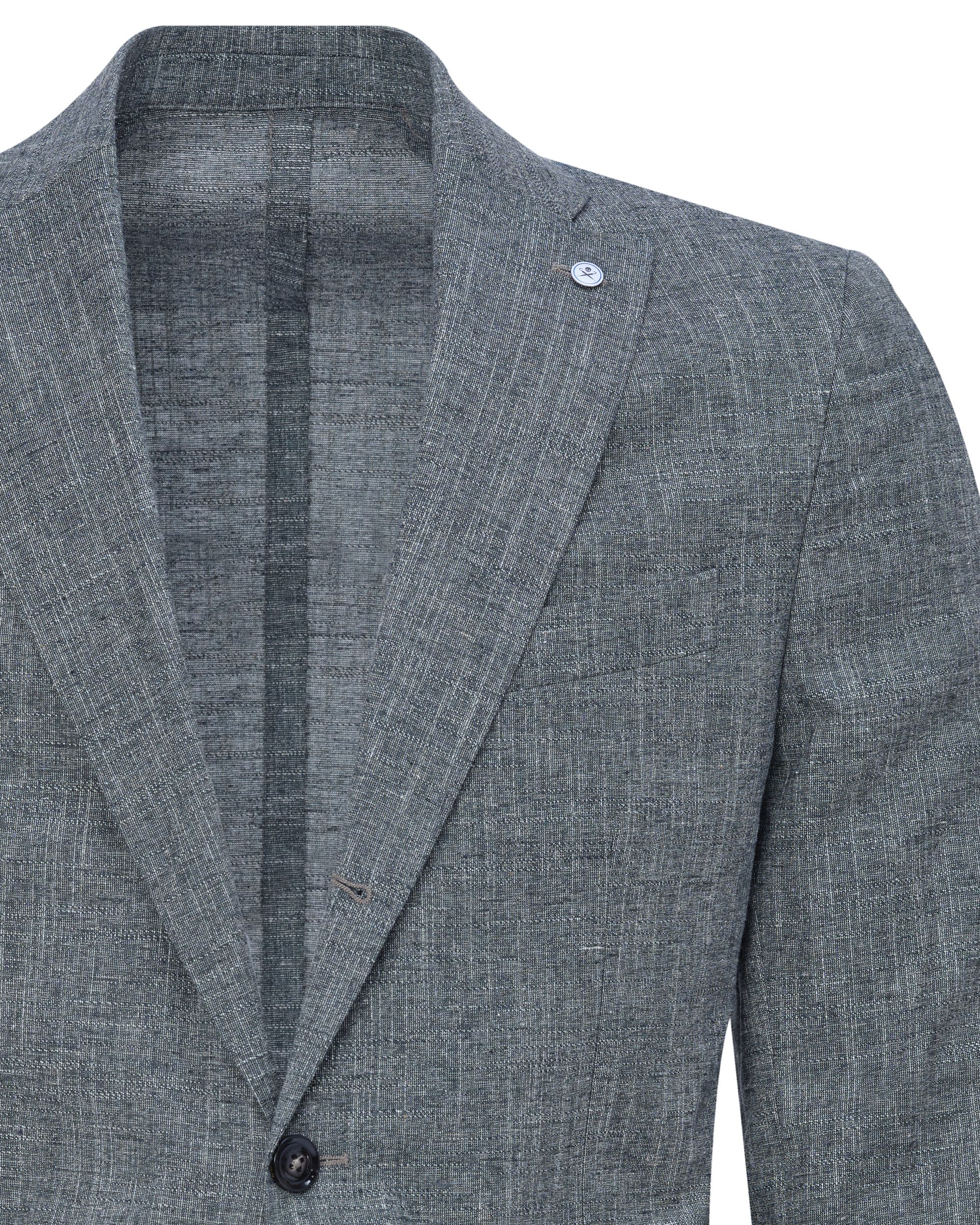 Dutch Dandies Damon Mix & Match Colbert Donker groen uni 081855-002-46