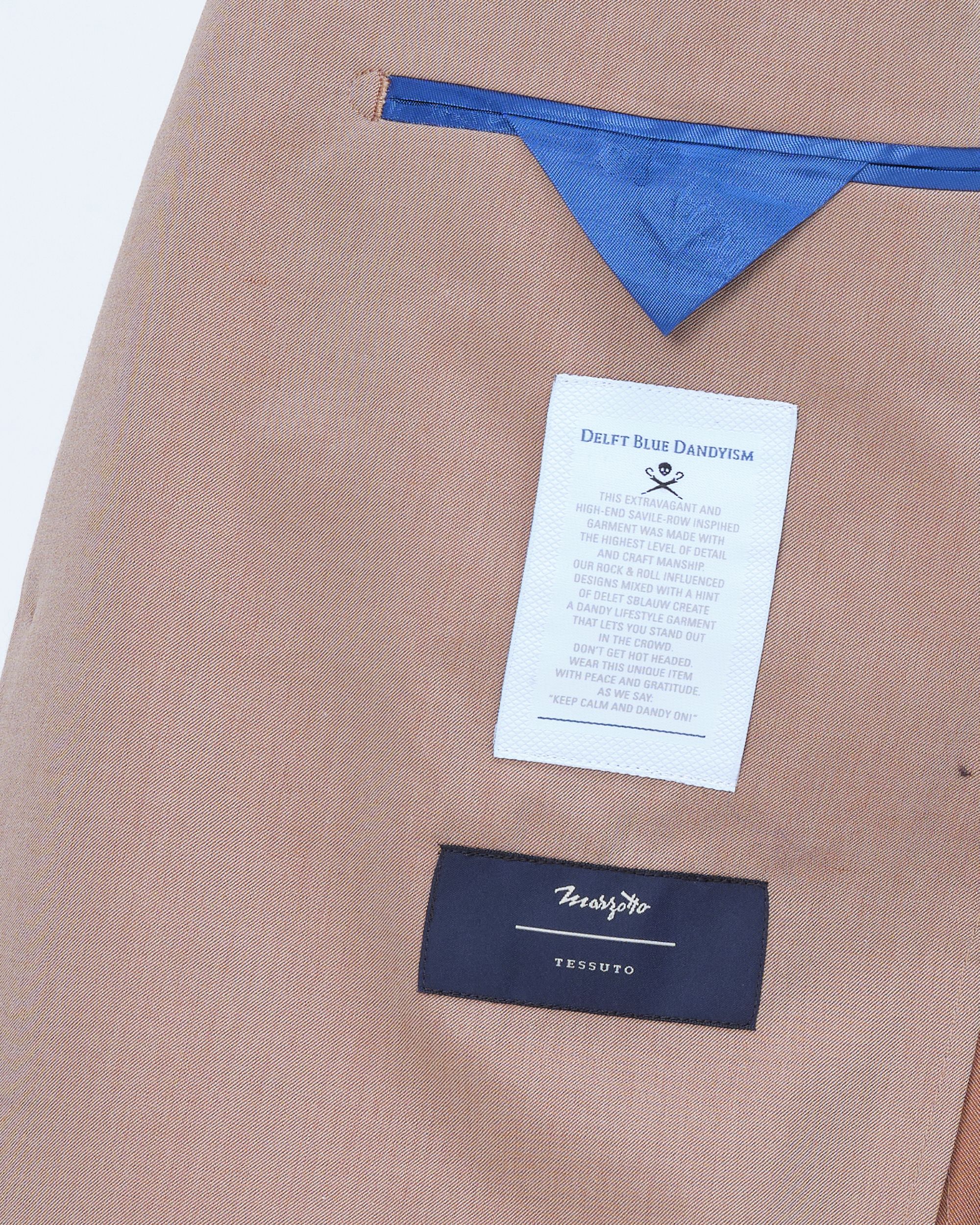 Dutch Dandies Mix & Match Colbert Beige uni 081856-001-46