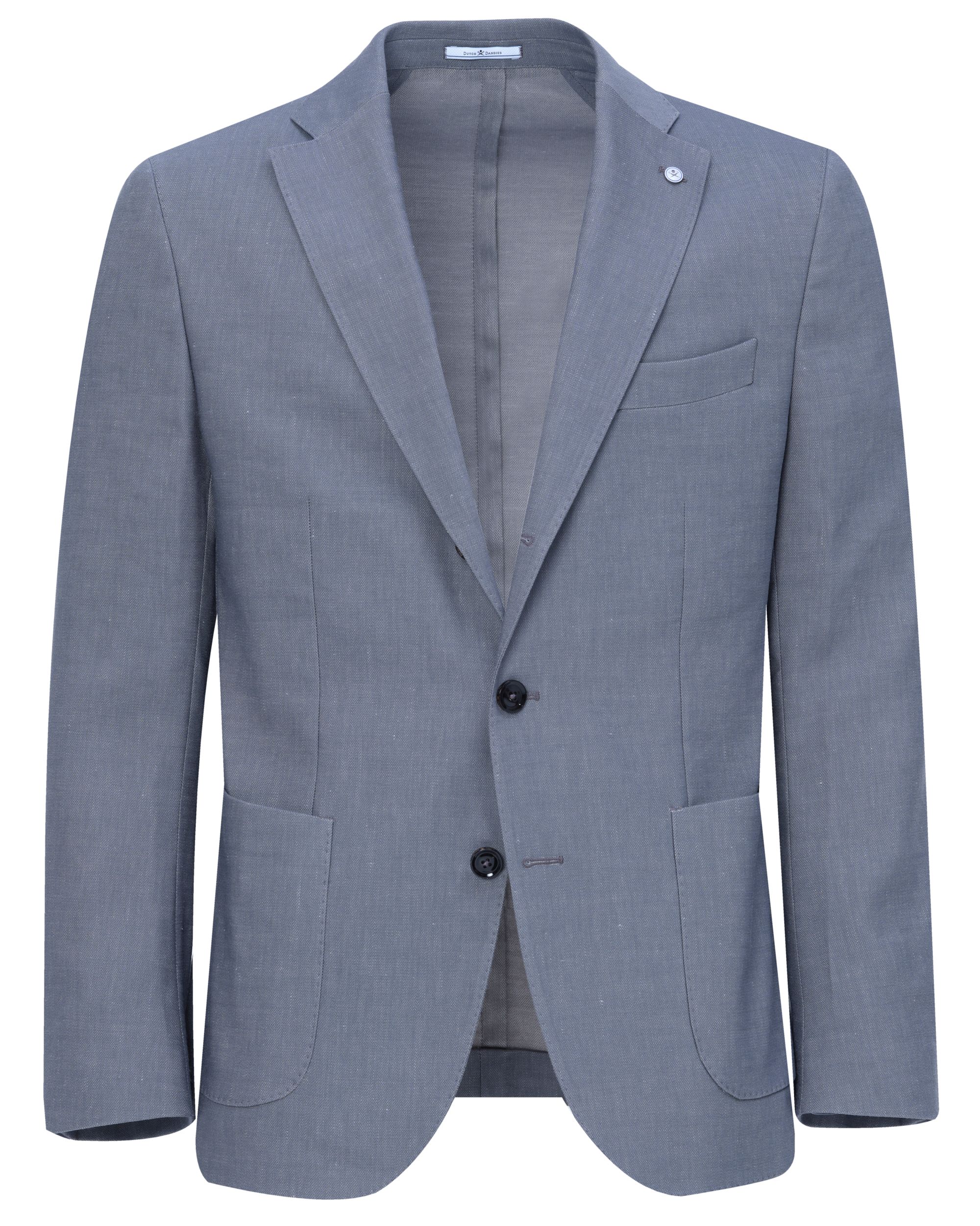 Dutch Dandies Damon Mix & Match Colbert Grijs uni 081859-003-46