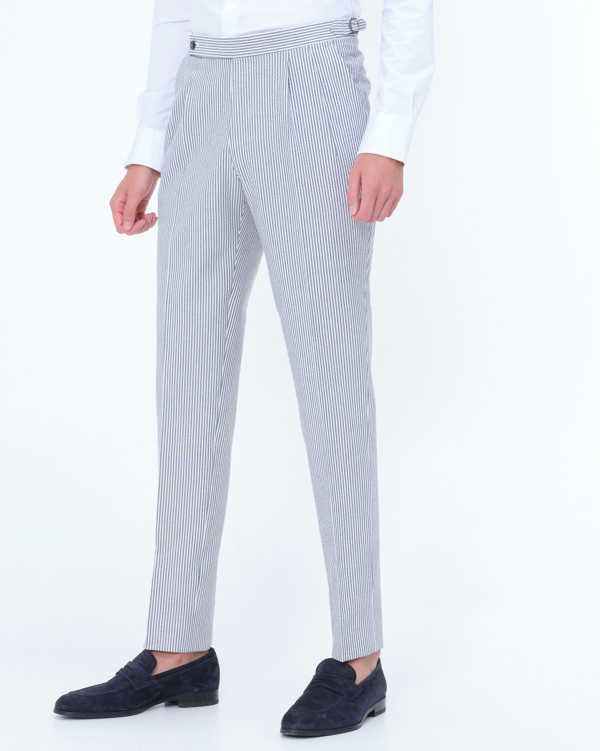 Dutch Dandies Mix & Match Pantalon Navy streep 081866-001-46
