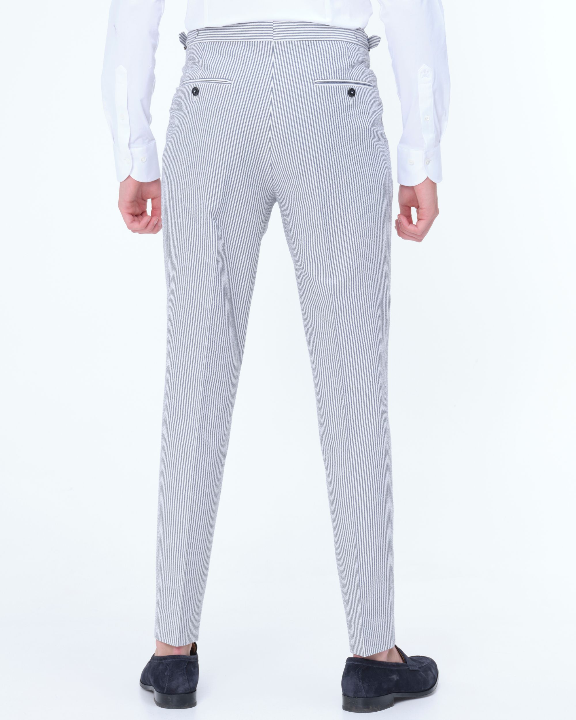 Dutch Dandies Pistoia Mix & Match Pantalon Navy streep 081866-001-46