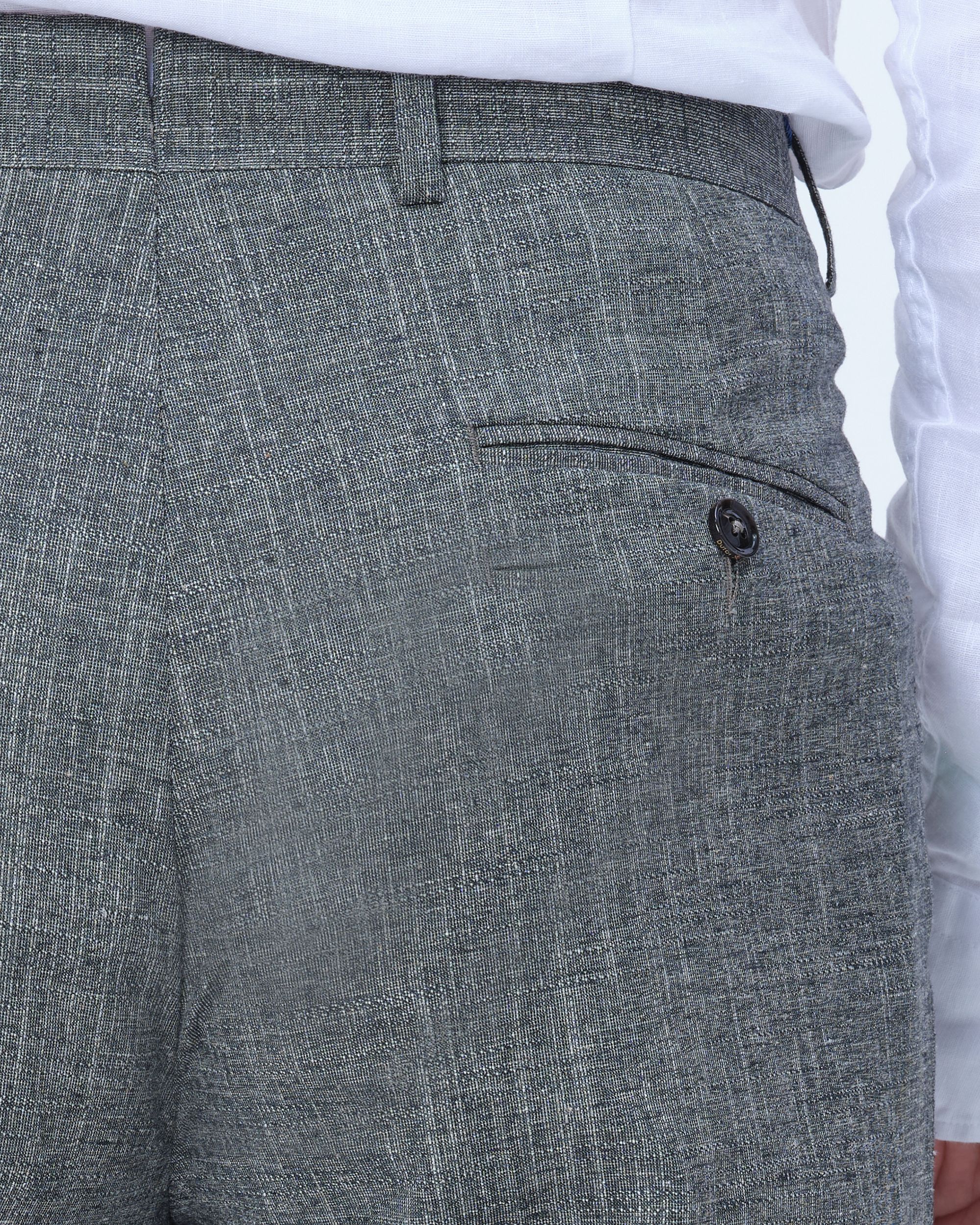 Dutch Dandies Mix & Match Pantalon Donker groen uni 081867-002-46