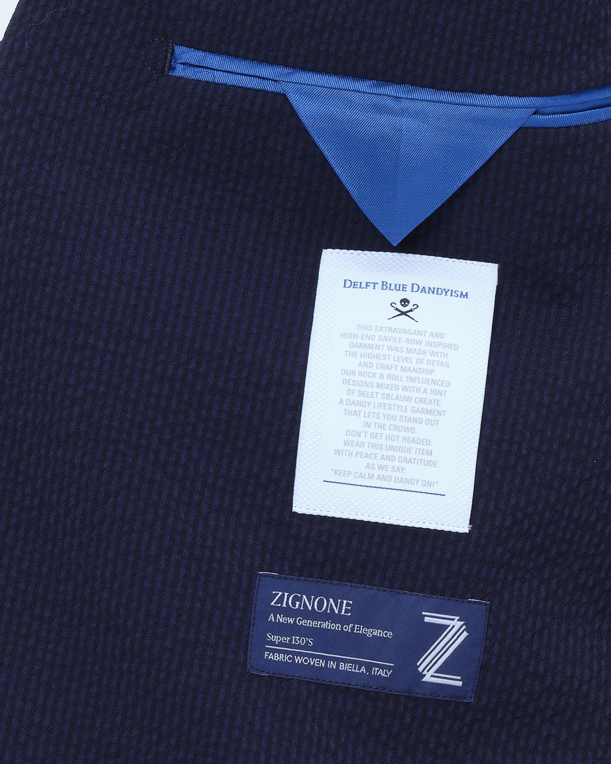 Dutch Dandies Mix & Match Colbert Navy streep 081872-002-46