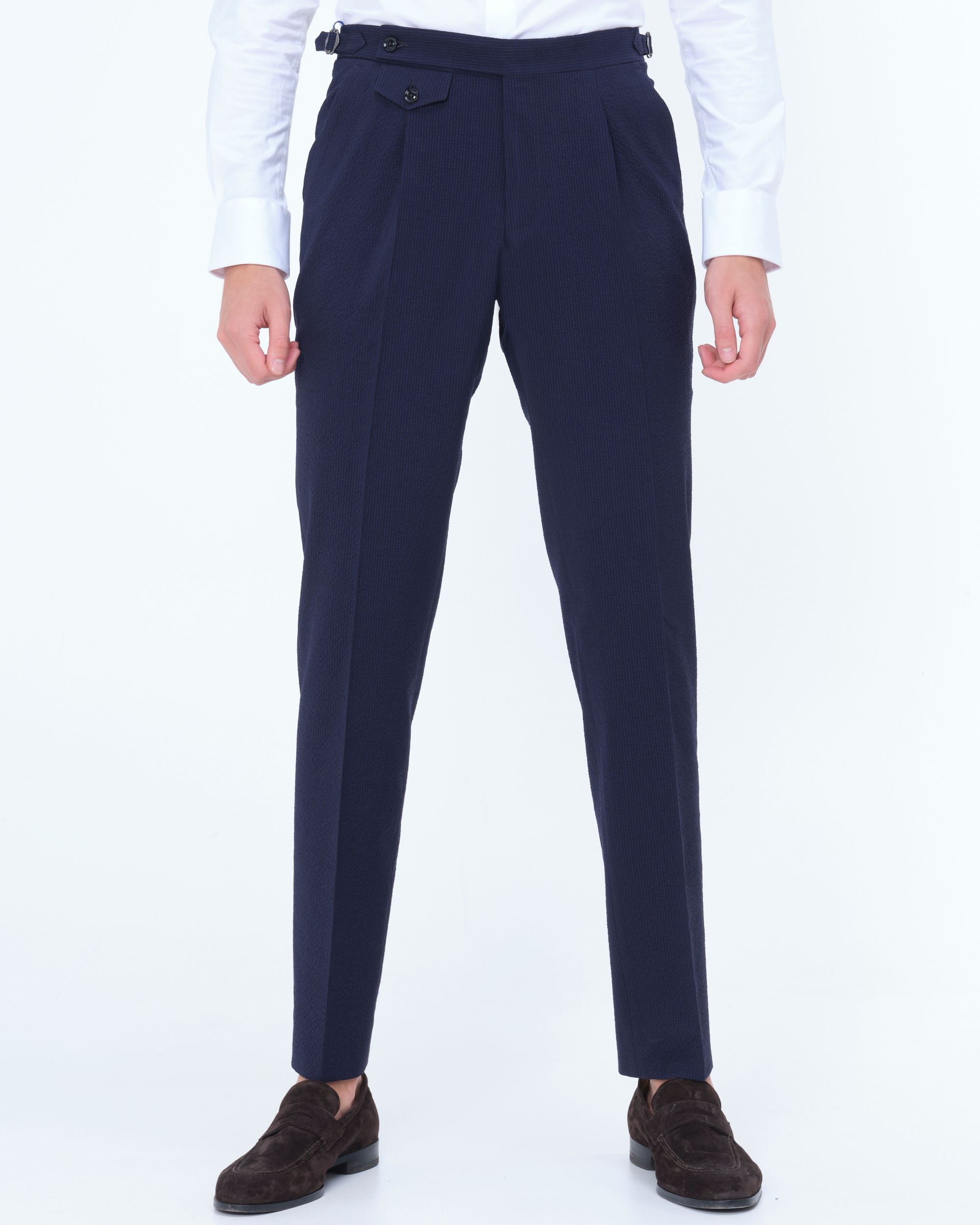 Dutch Dandies Mix & Match Pantalon Navy streep 081873-002-46