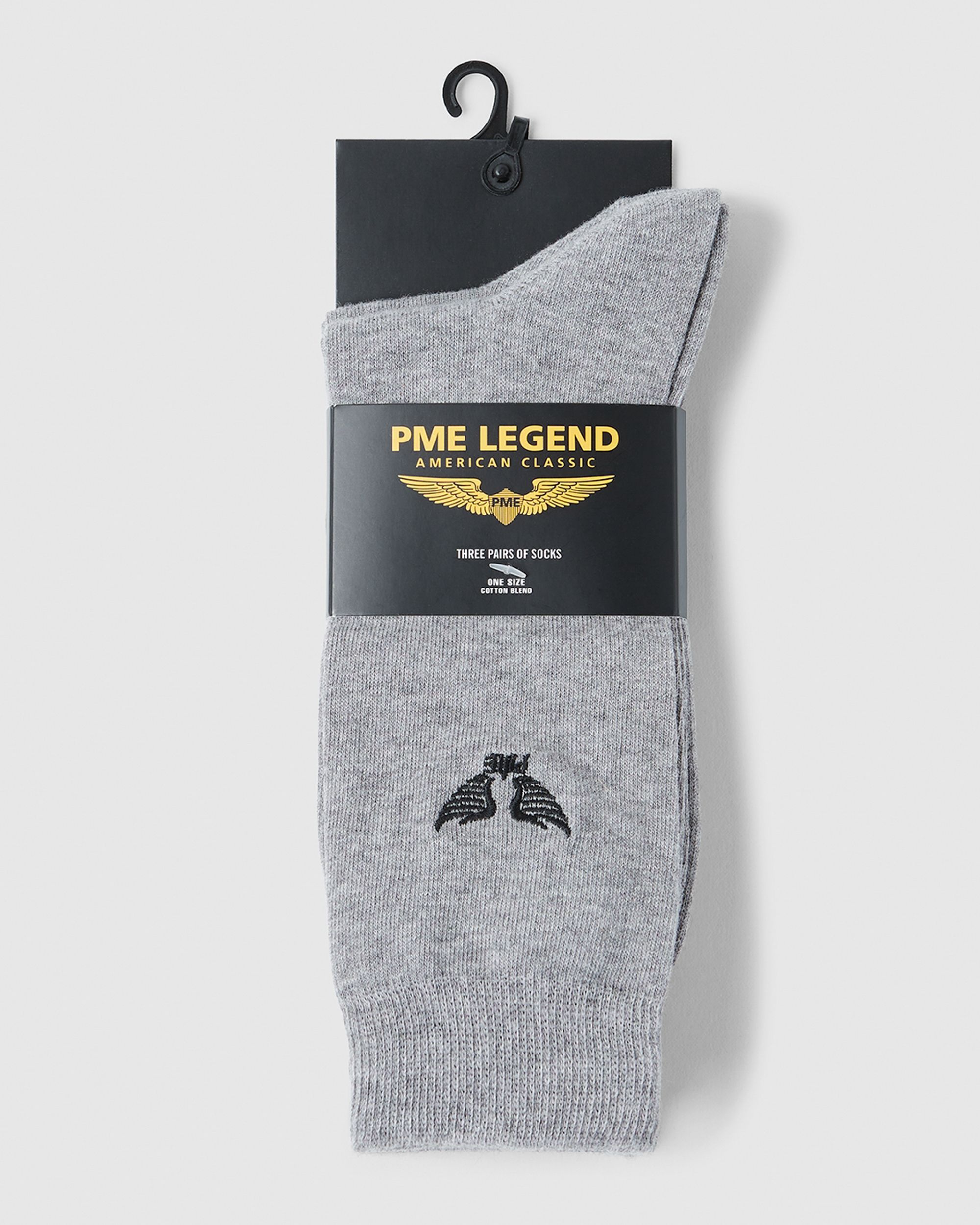 PME Legend 3-pack Sokken Donker grijs 081926-001-0
