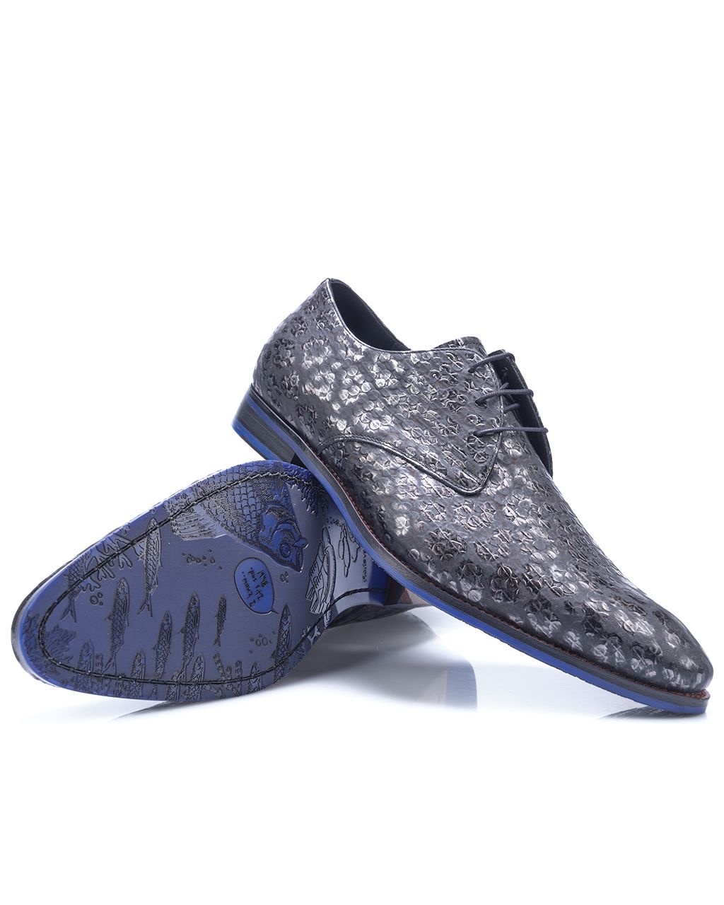 Floris van Bommel Geklede schoenen Donker grijs 082070-001-10
