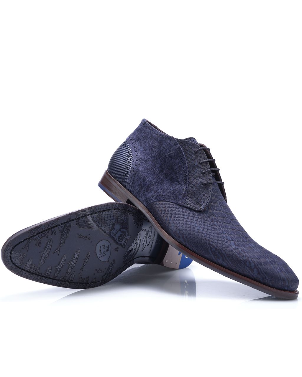 Floris van Bommel Casual schoenen Donker blauw 082079-001-10