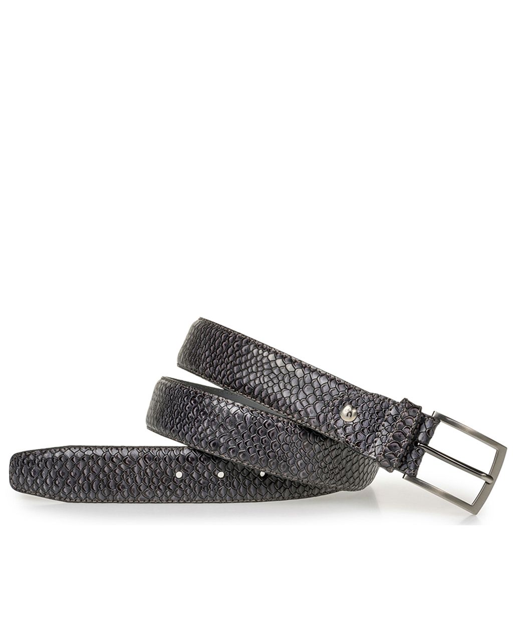 Floris van Bommel Geklede riem Grijs 082098-001-105